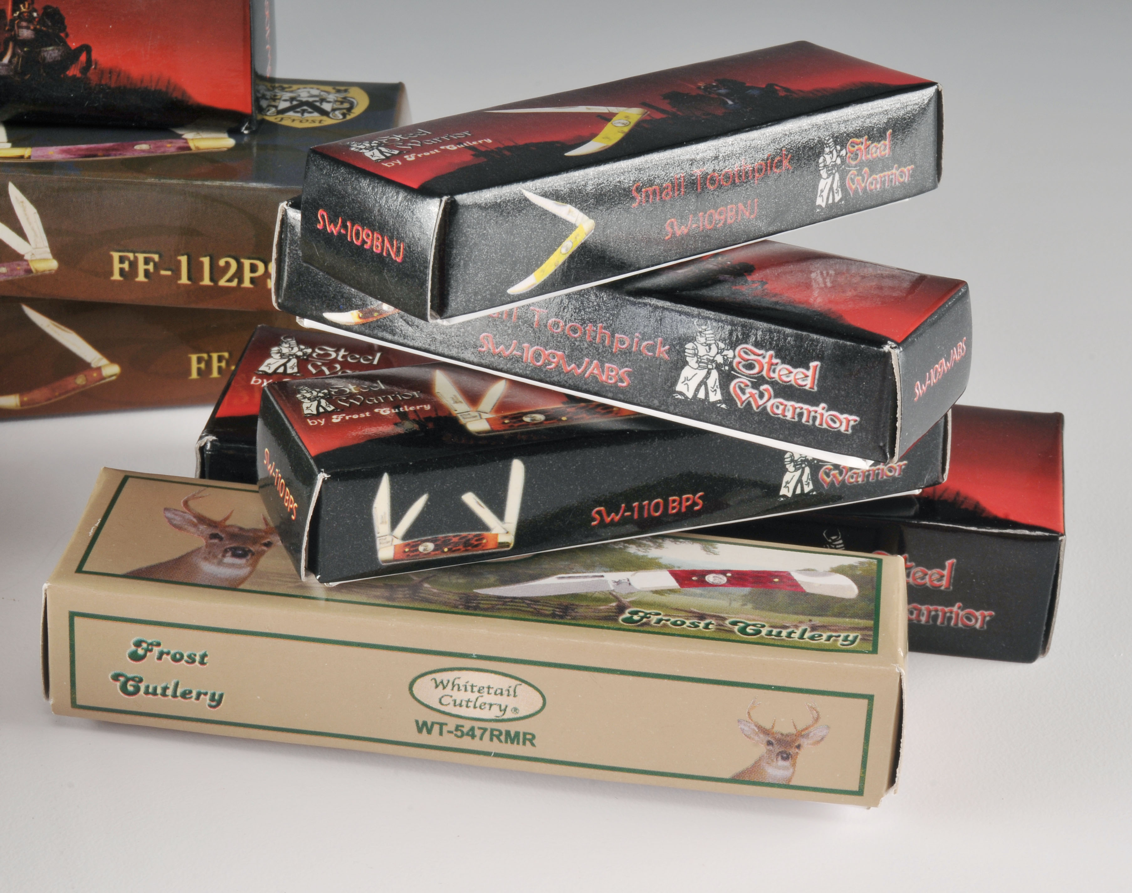 Assorted Pocket Knives. New in Box.