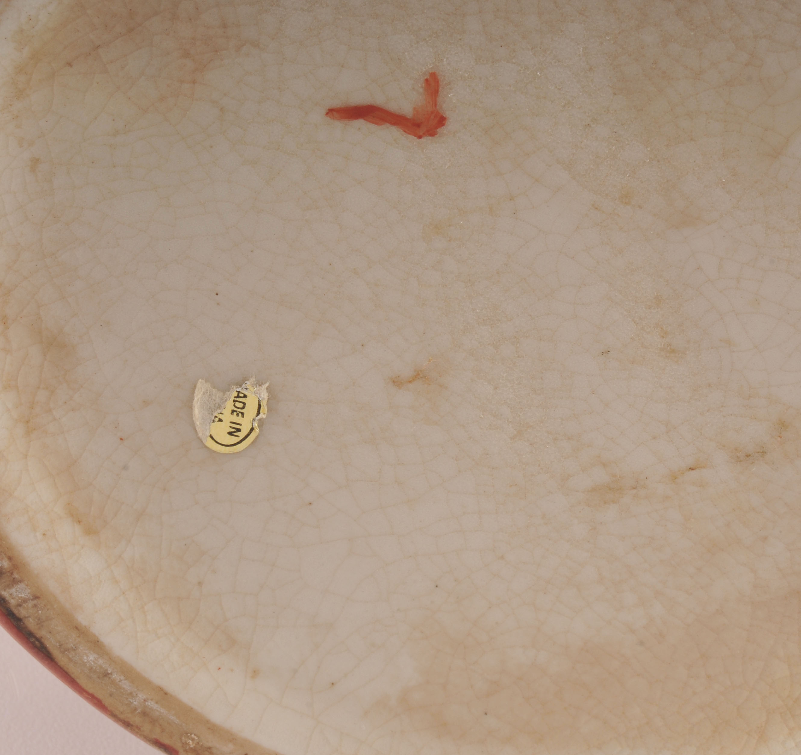 Chinoiserie Inspired Ceramic Vase