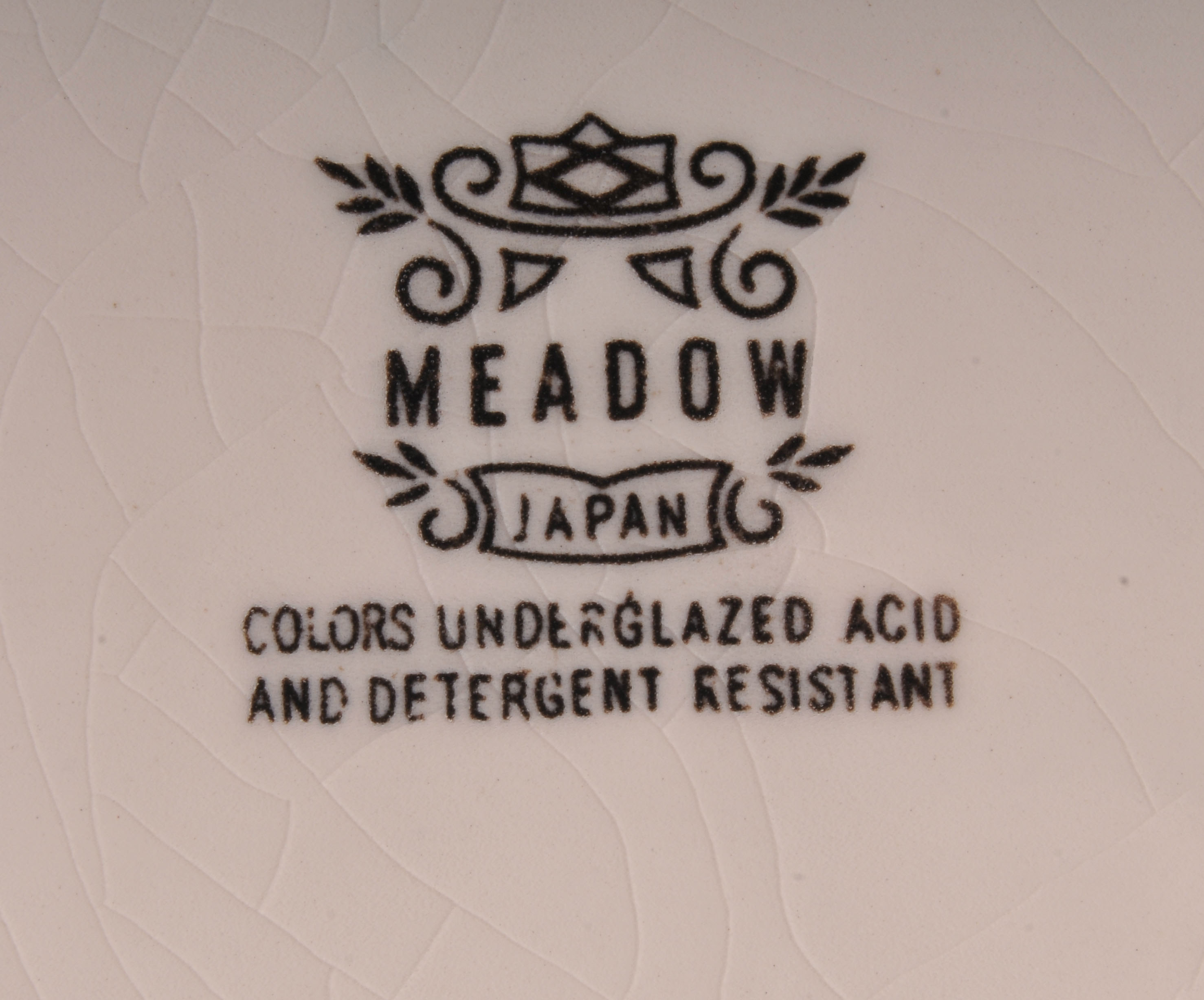 Japanese Dinner Plates, Creamer and Bowls