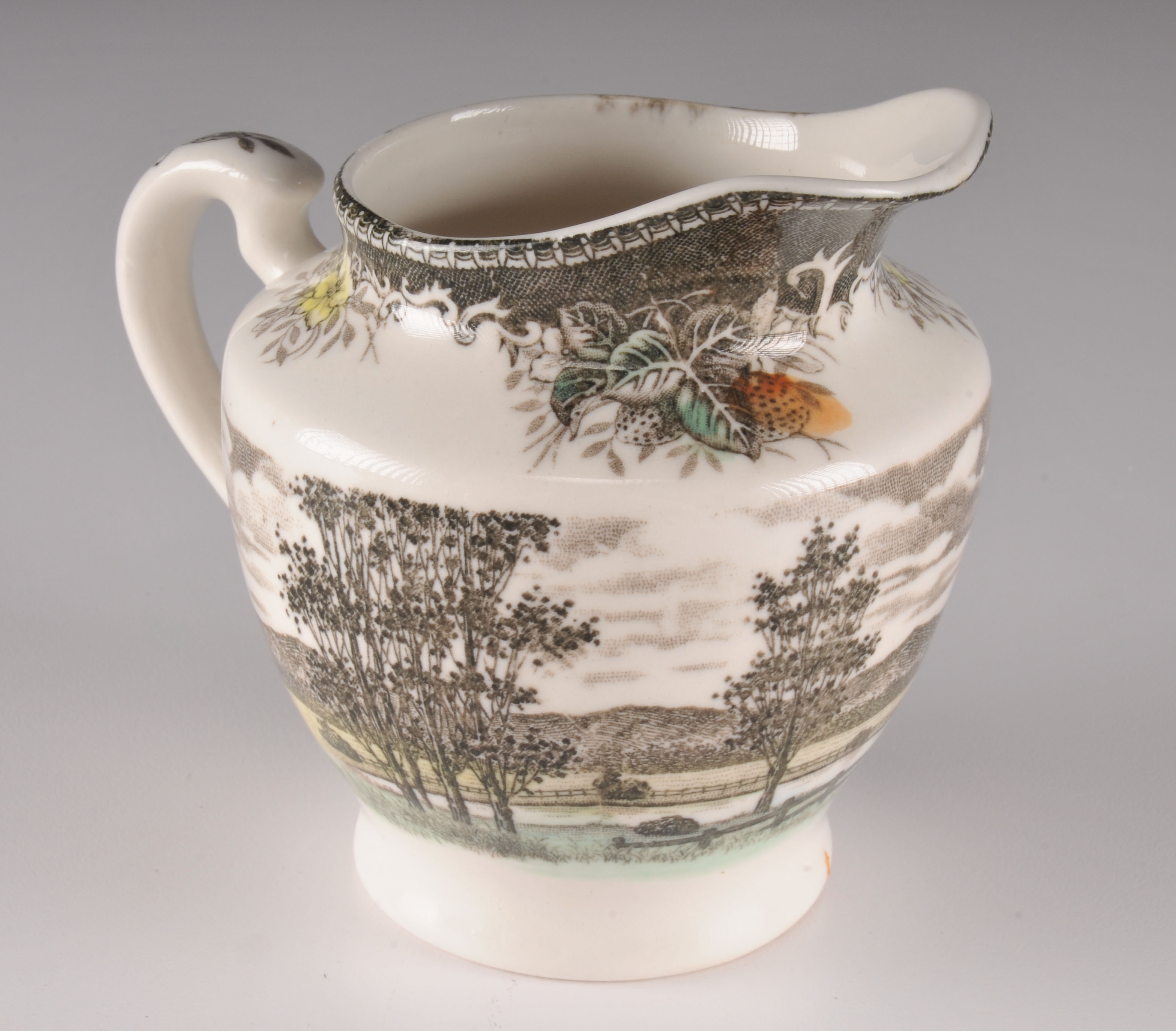 Japanese Dinner Plates, Creamer and Bowls