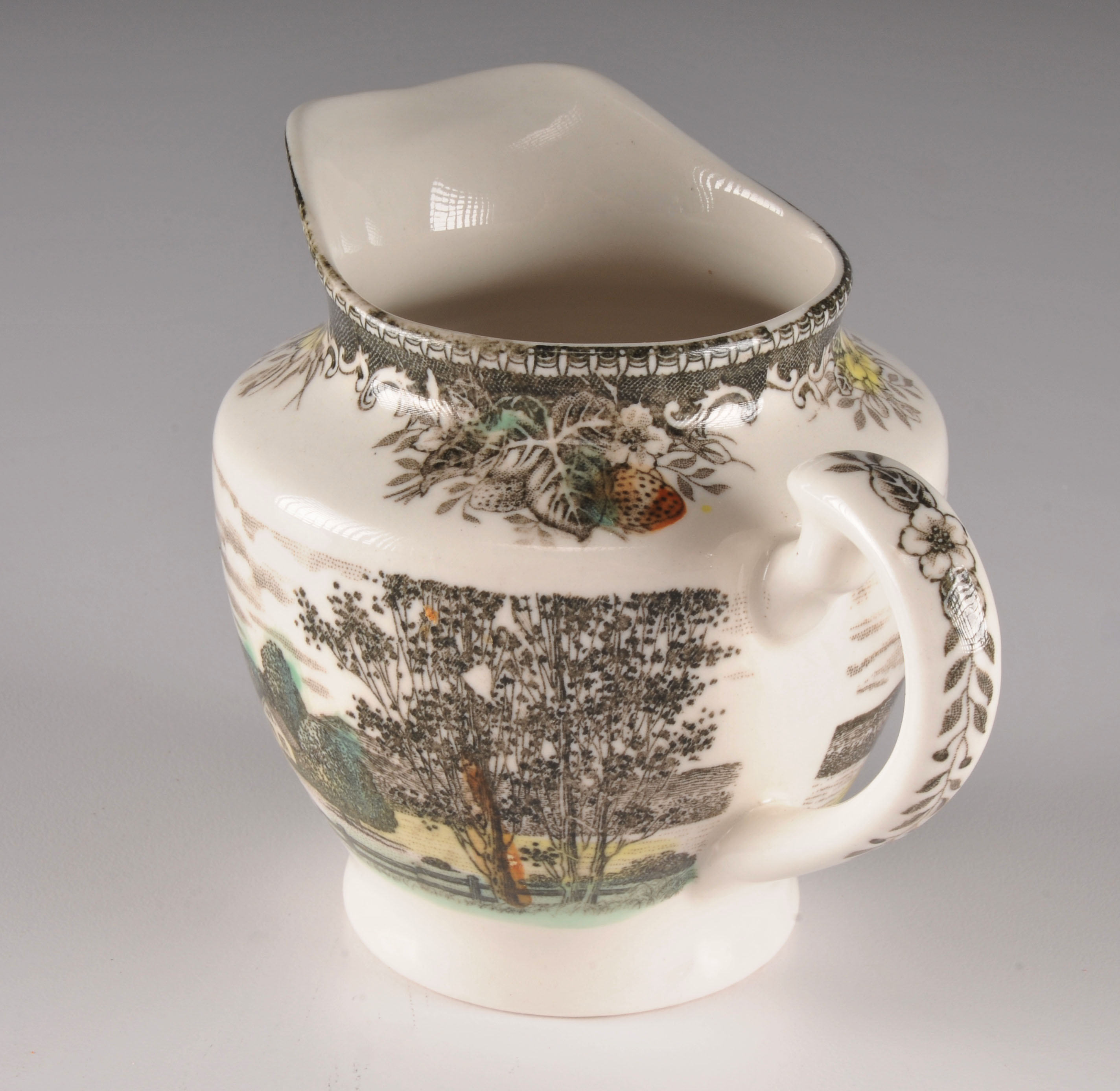 Japanese Dinner Plates, Creamer and Bowls