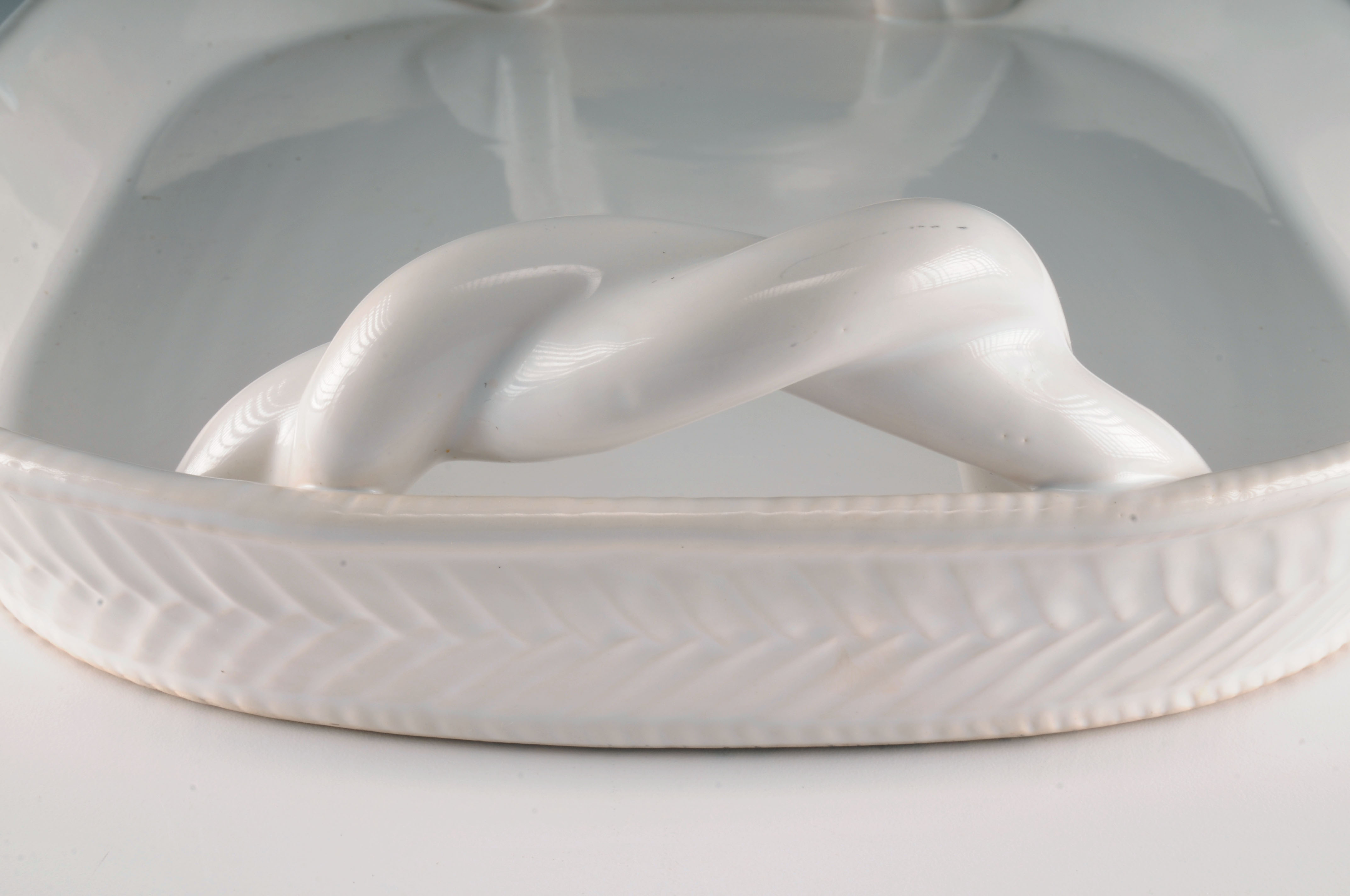 Portuguese Ceramic Bread Platter.