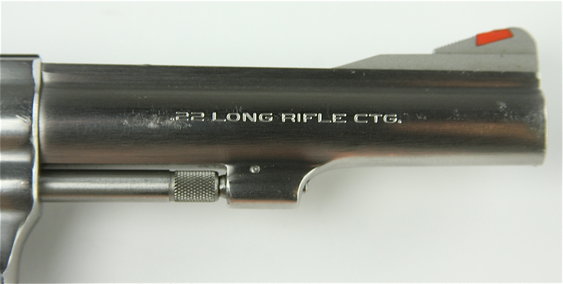 Smith and Wesson Model 63 .22 Caliber stainless steel six shot revolver