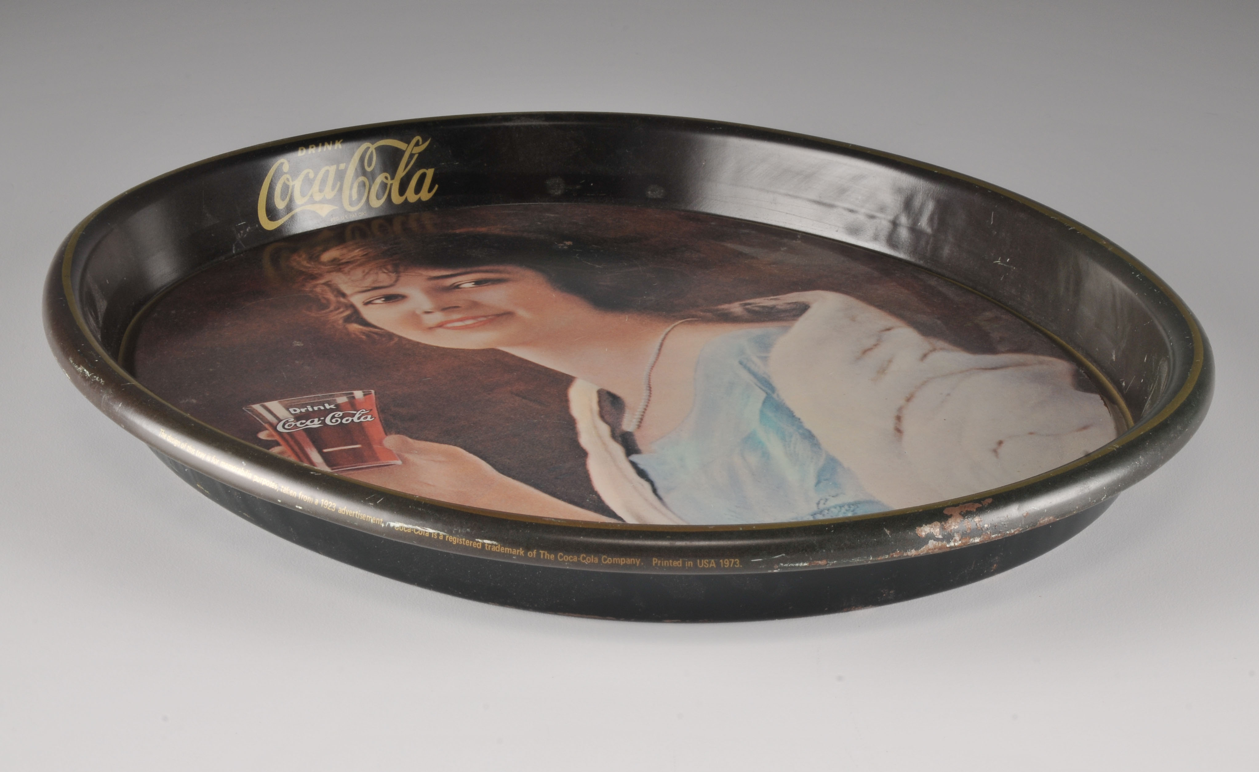 1973 Vintage Tin Coca-Cola Tray