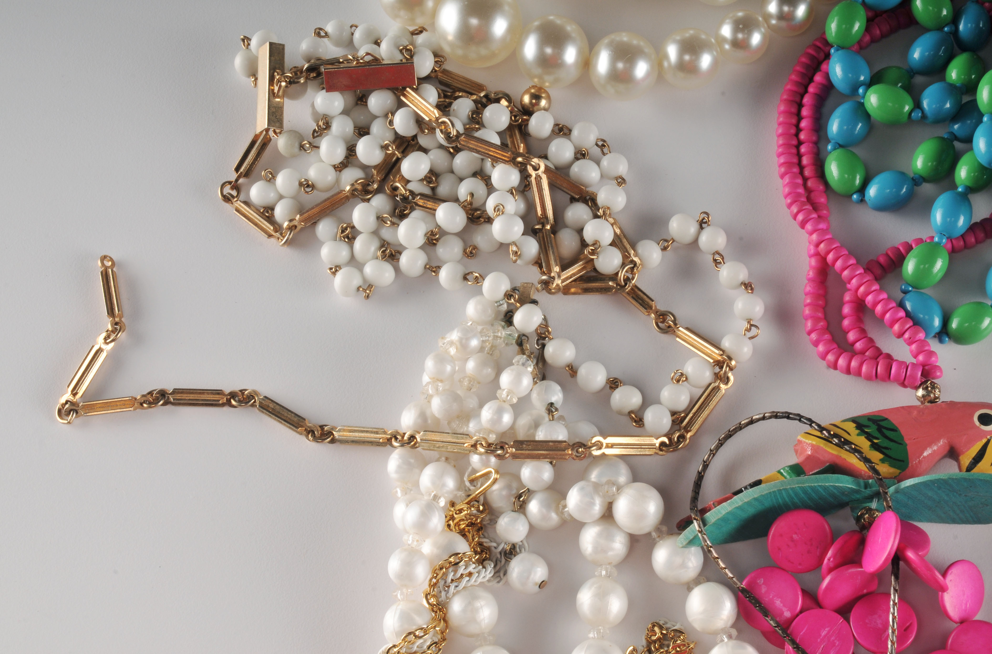 Assorted Costume Necklaces.