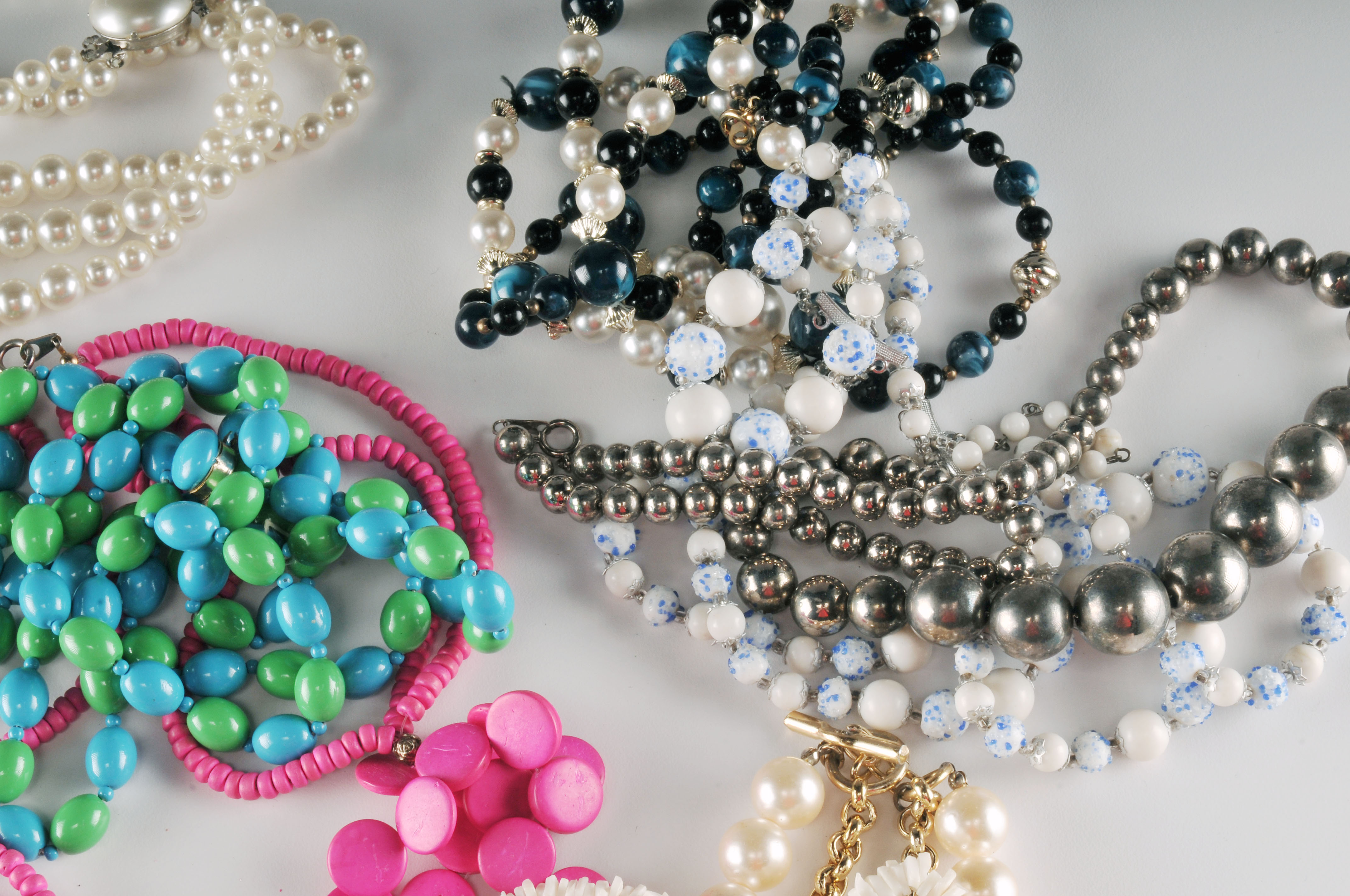 Assorted Costume Necklaces.