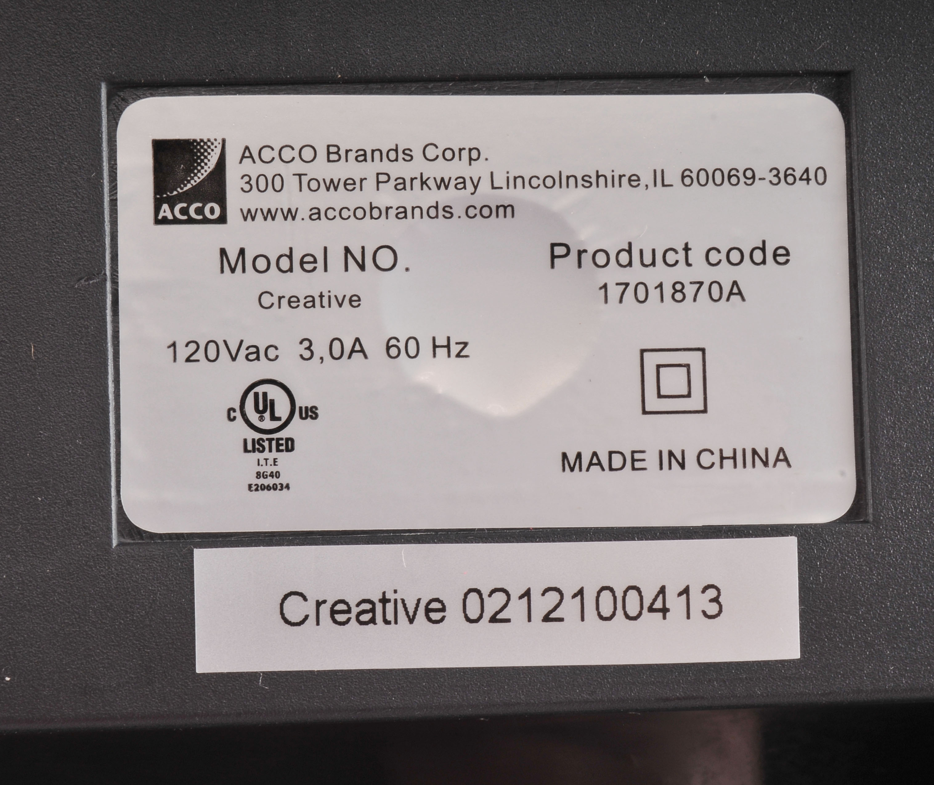 Laminator from Creative.