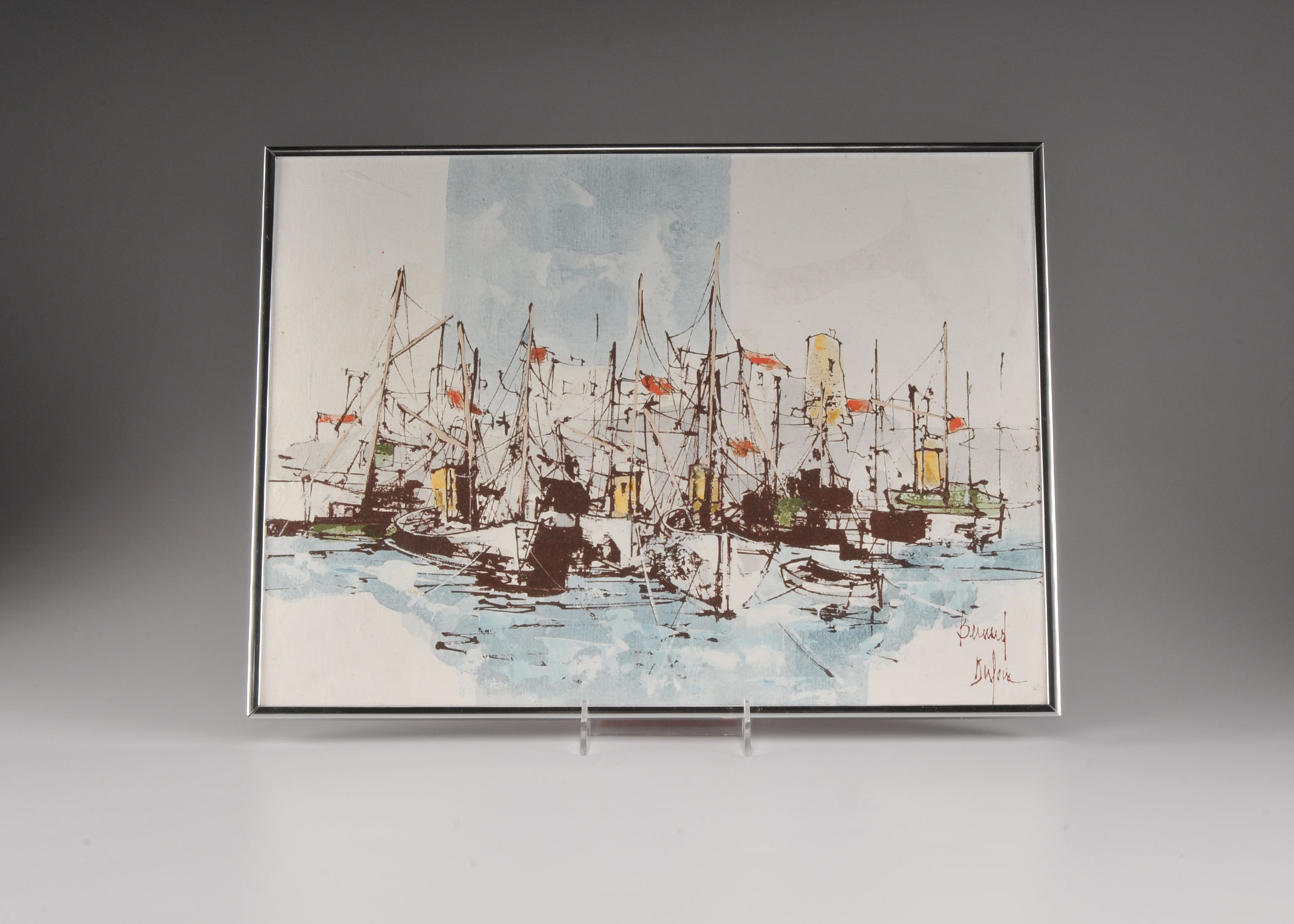 Original Acrylic Painting on Academy Board