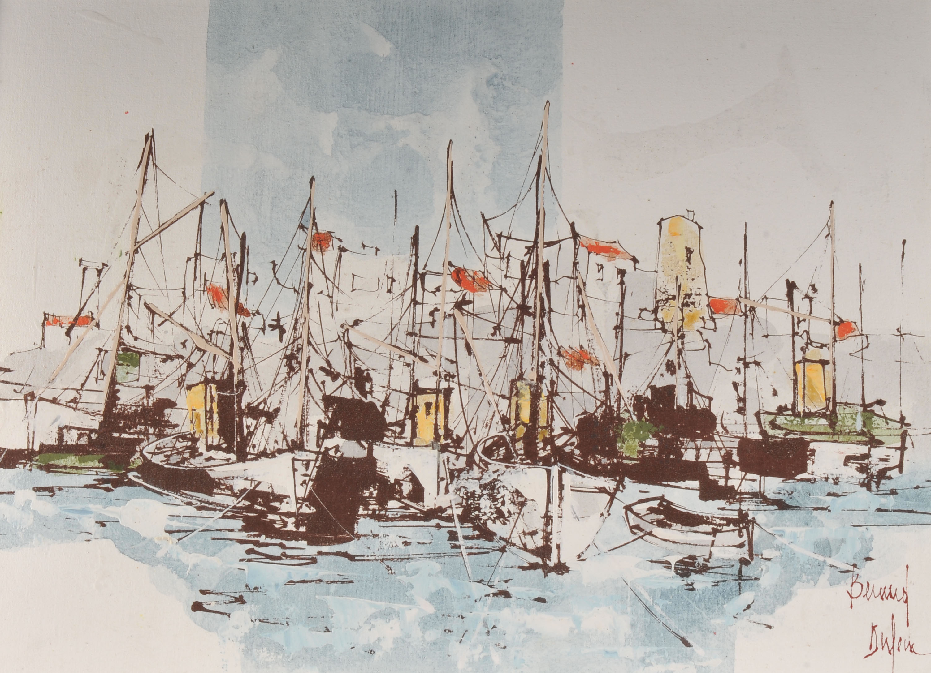 Original Acrylic Painting on Academy Board