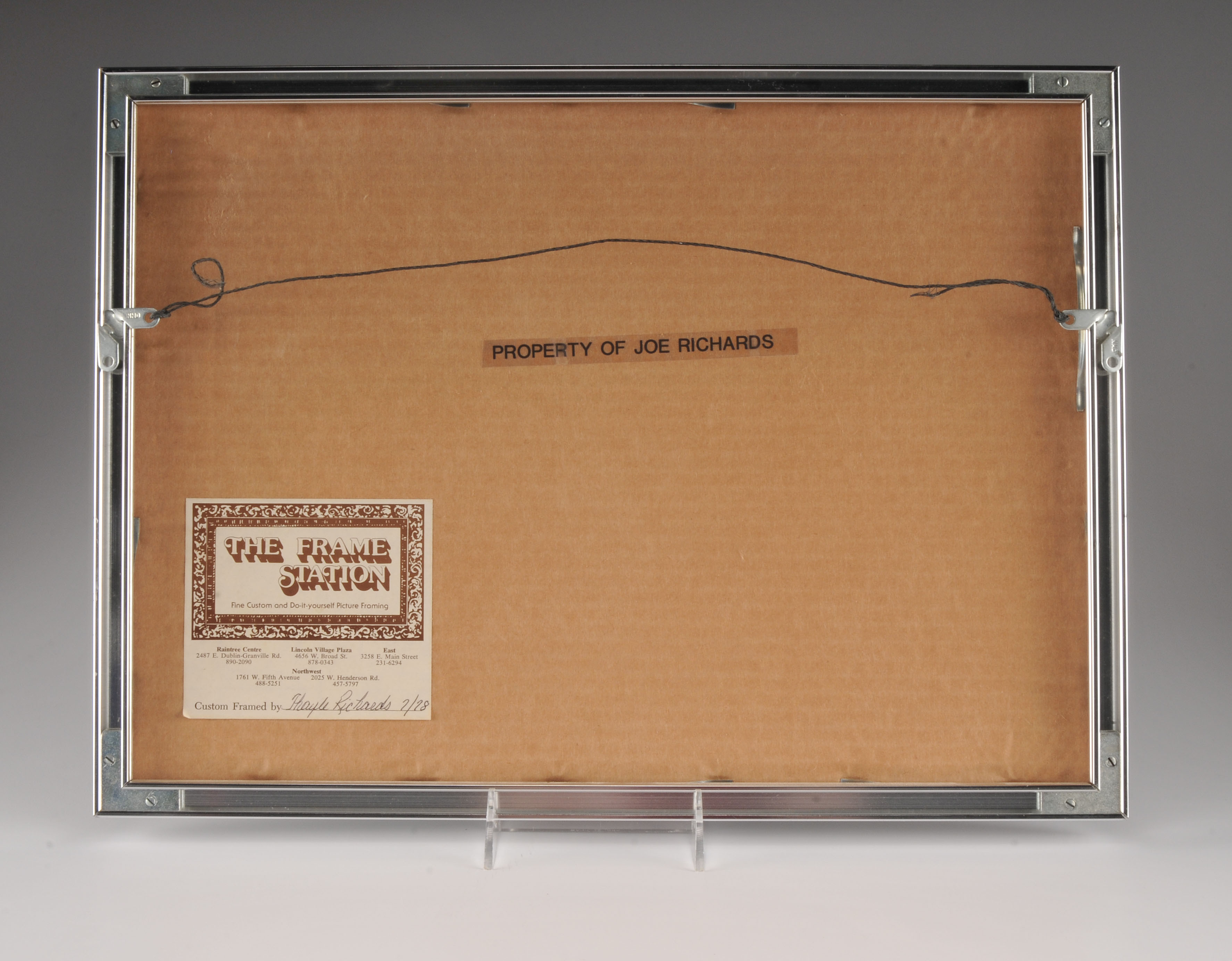 Original Acrylic Painting on Academy Board