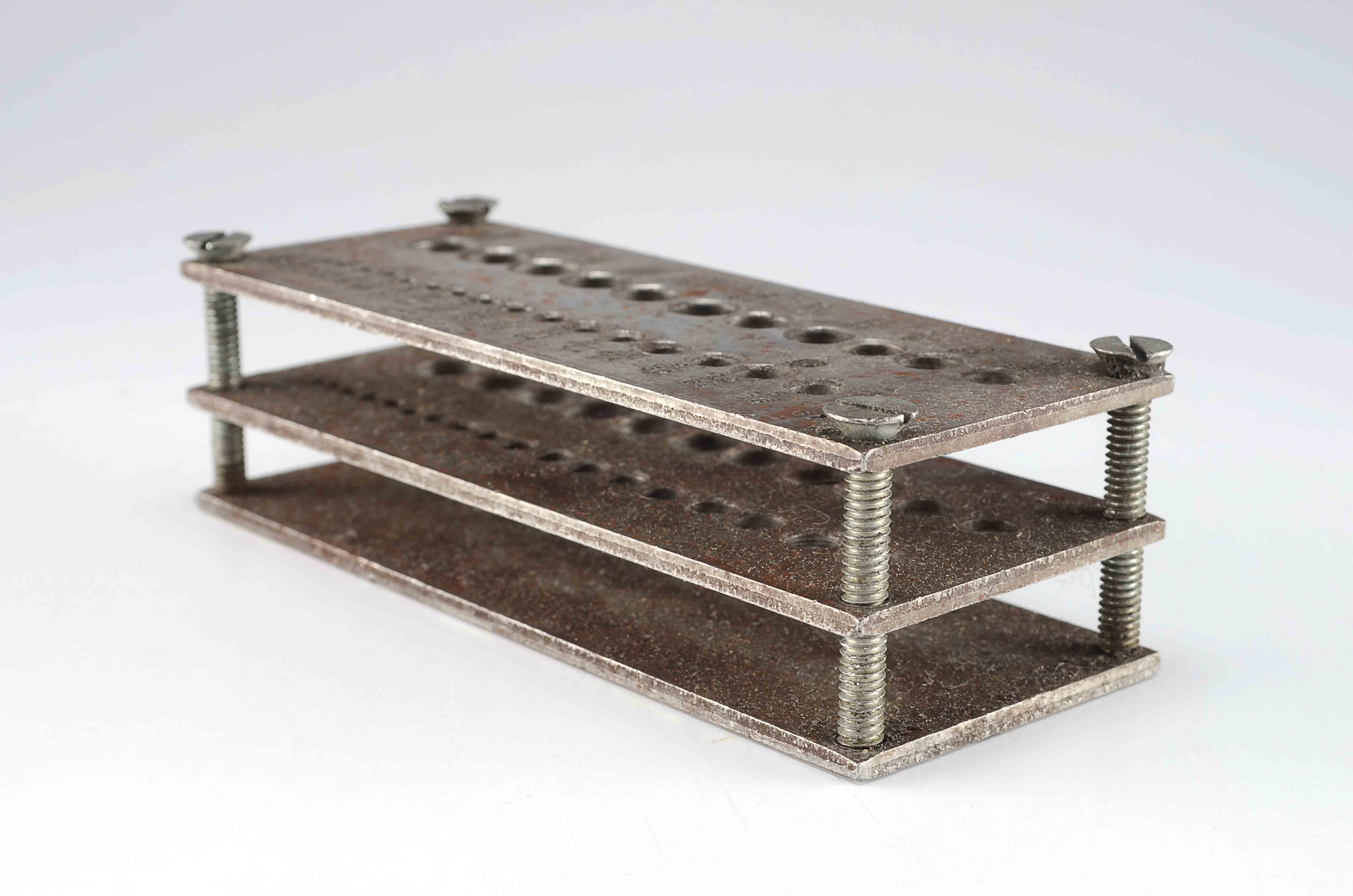 Vintage Metal Drill Bit Holder