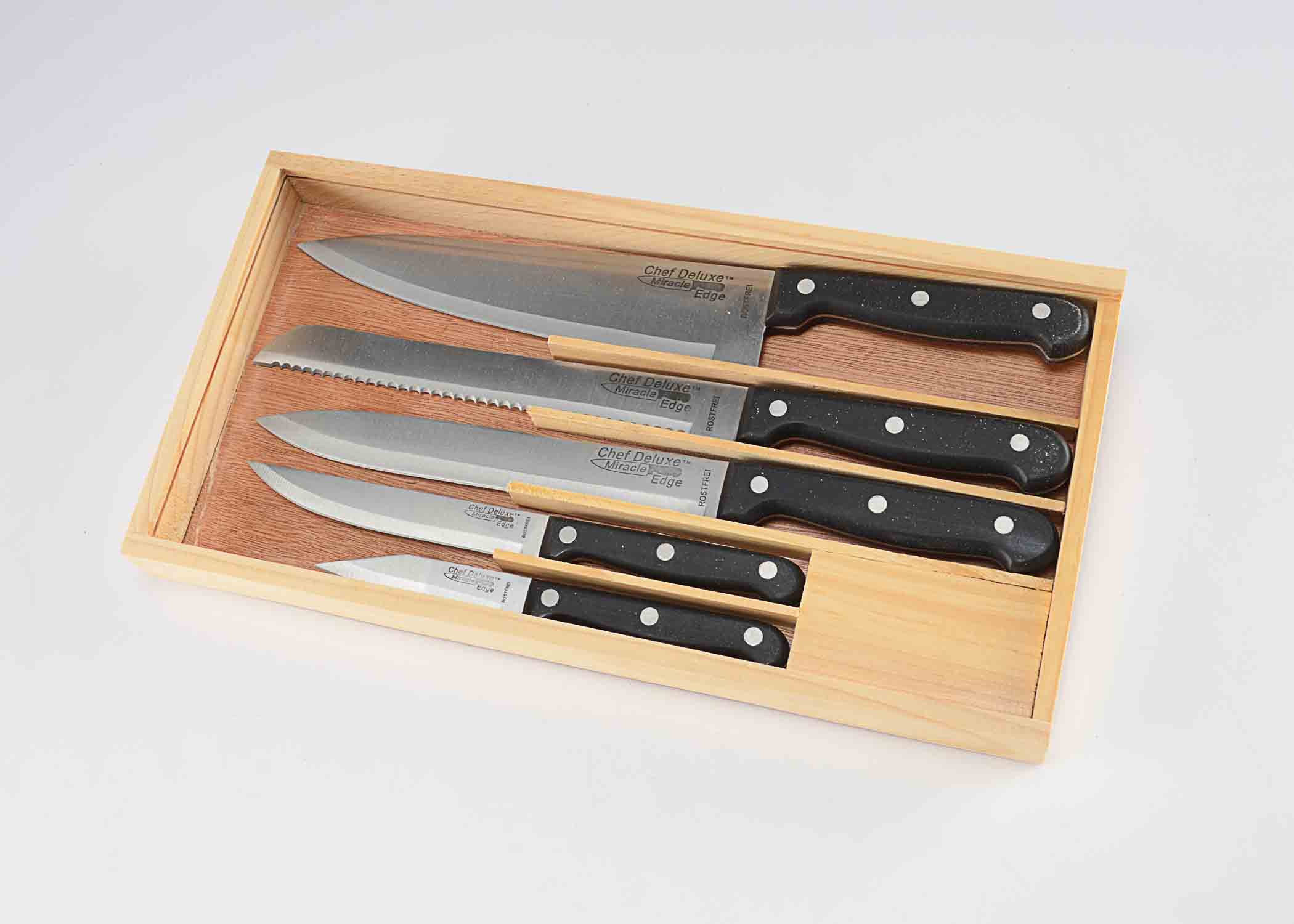 5 Piece Kitchen Cutlery Set