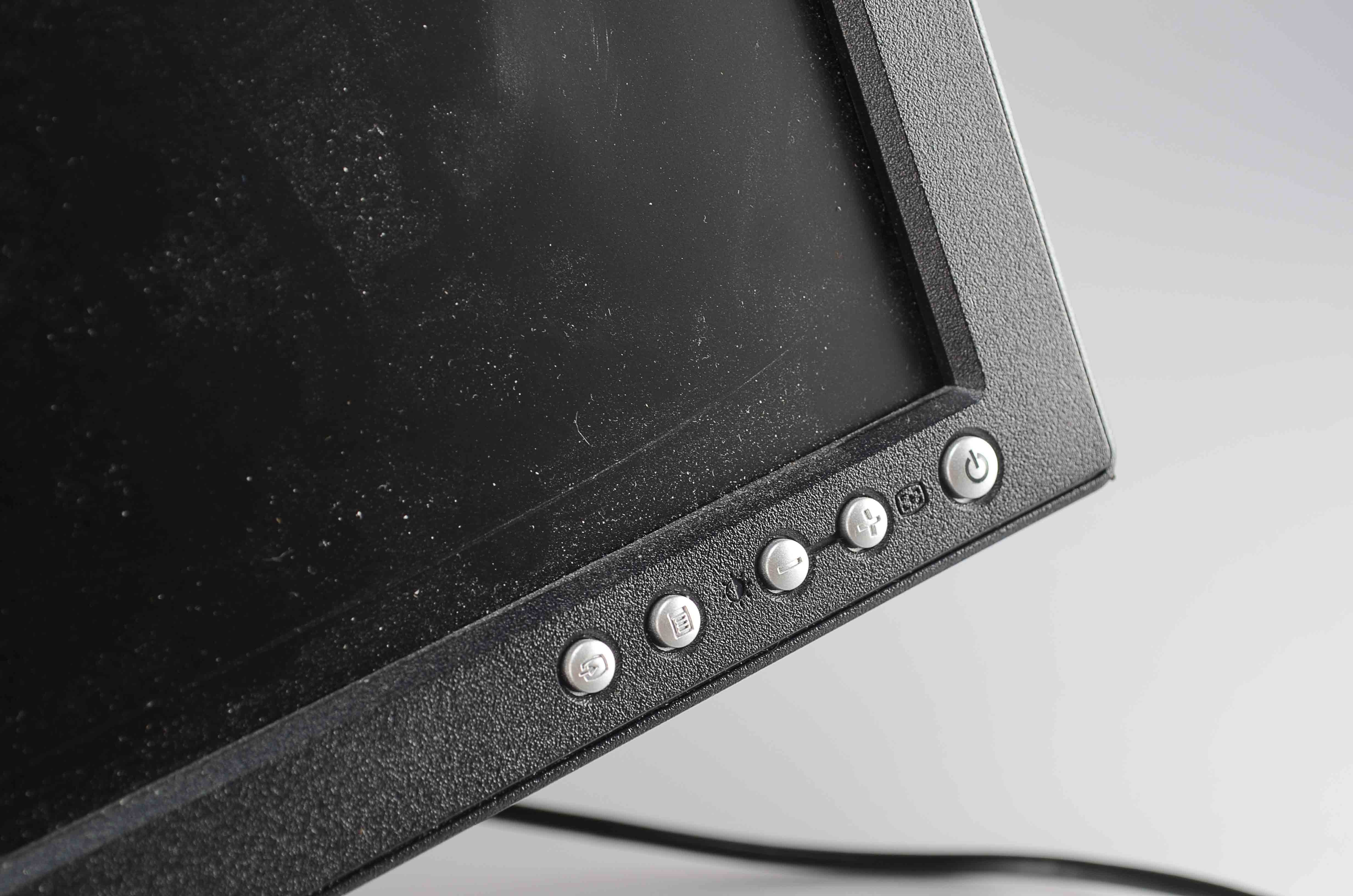 Dell Monitor, Keyboard and Mouse.