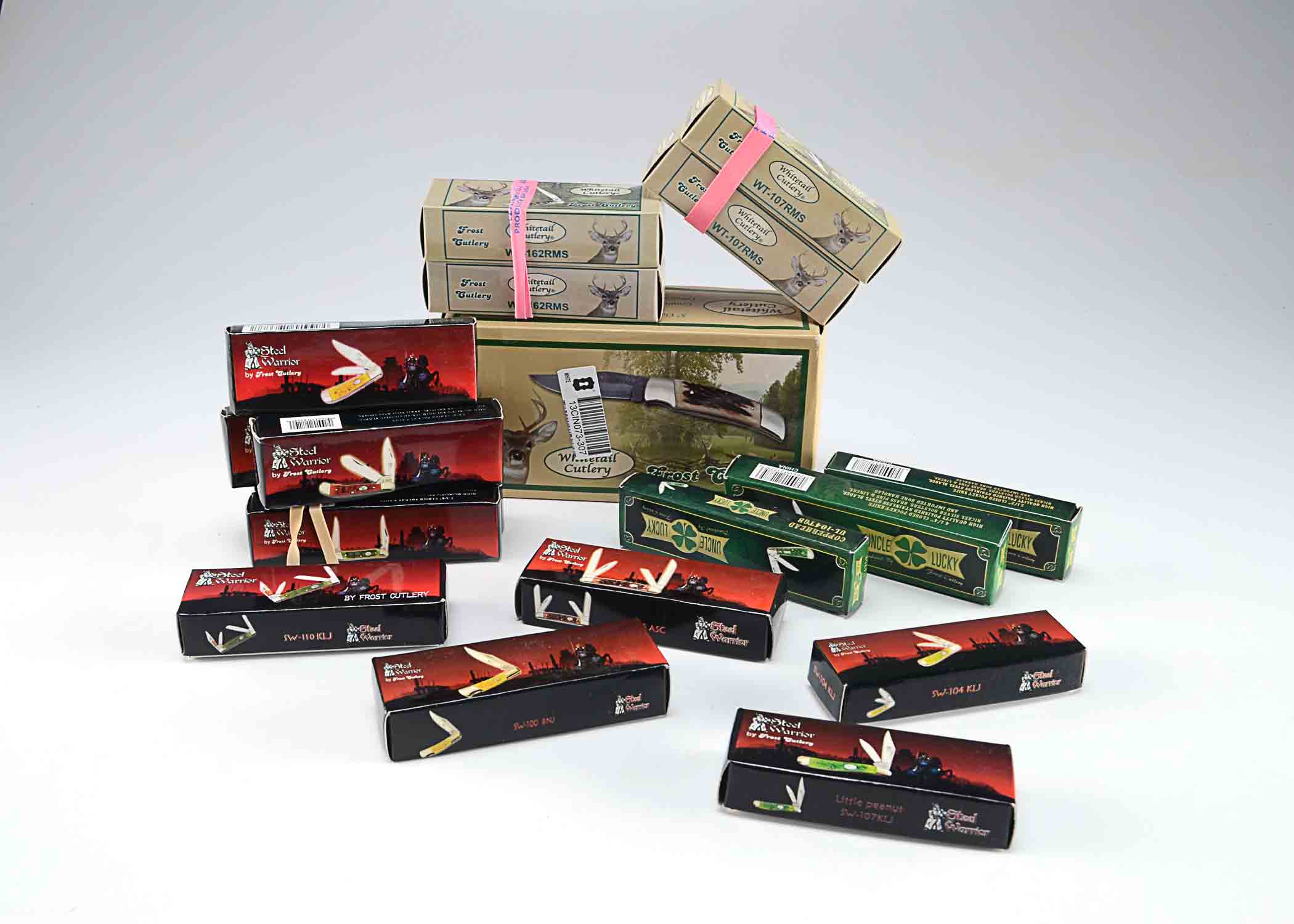 Assorted Pocket Knives. New in Box.