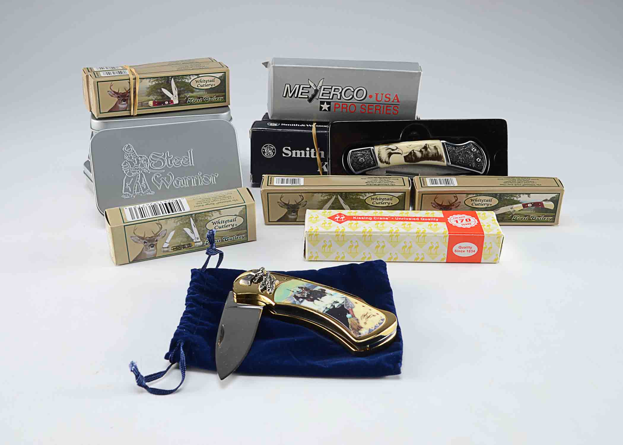 Assorted Pocket Knives. New in Box.