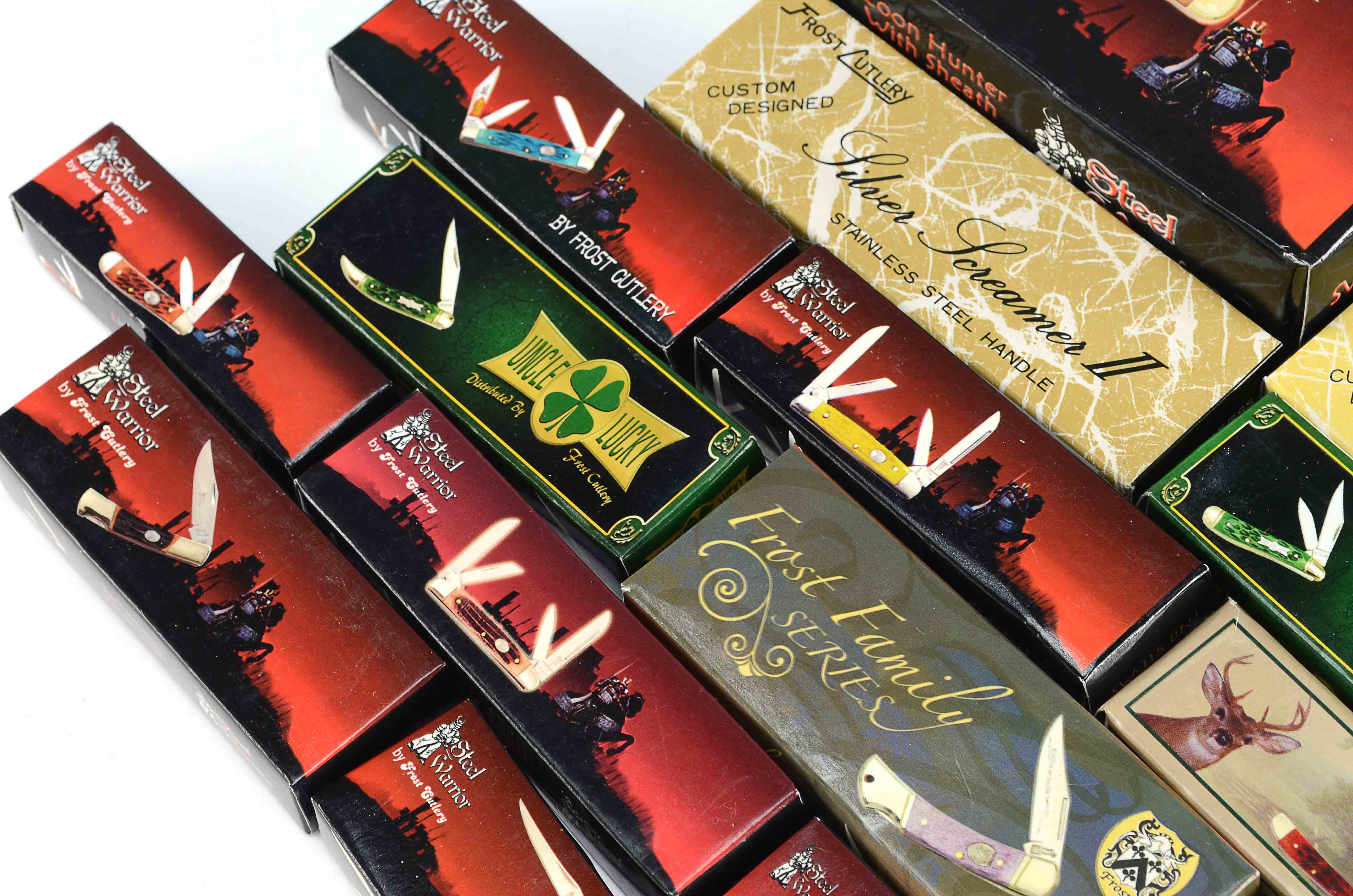 Assorted Pocket Knives. New in Box.