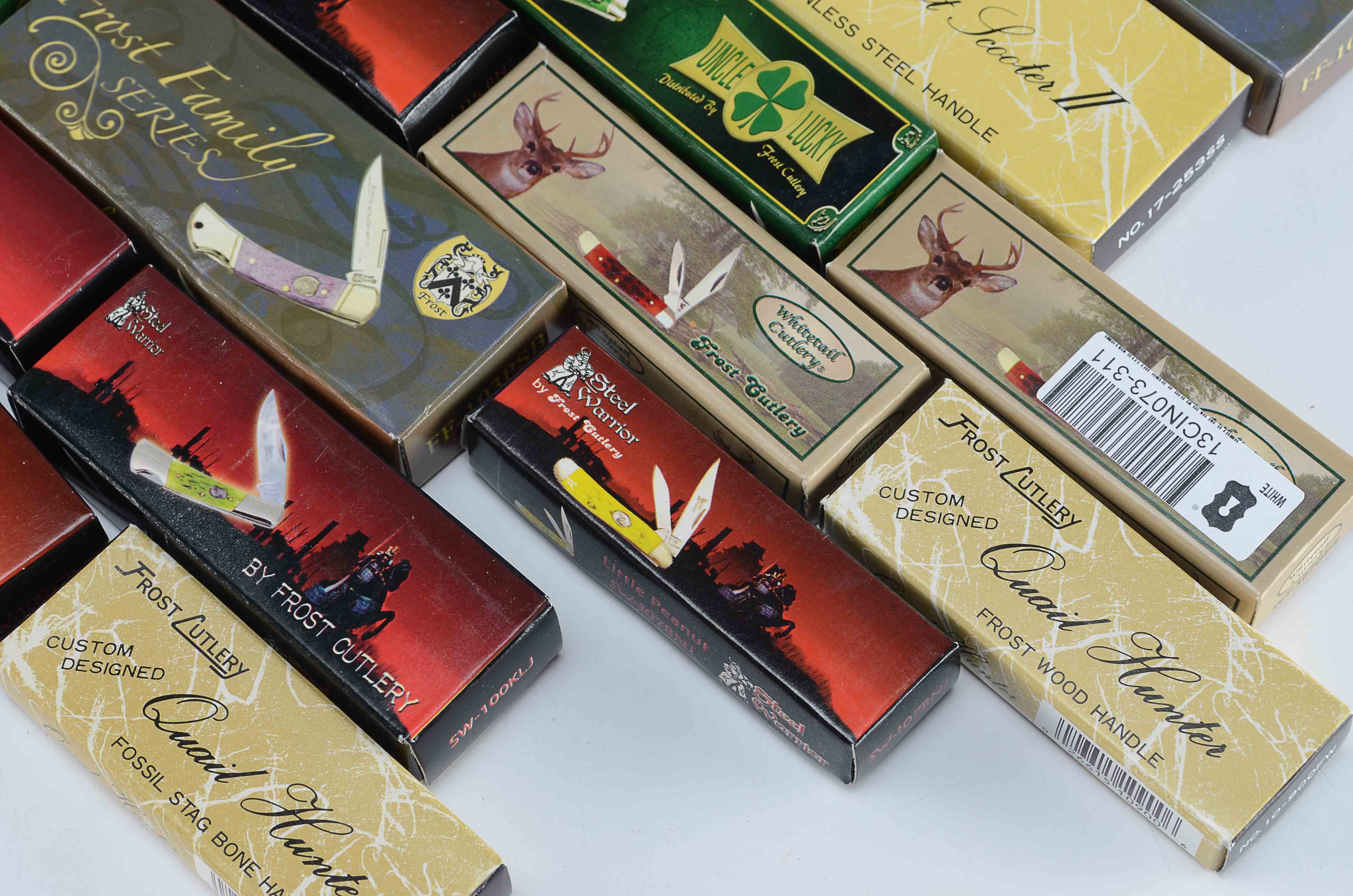 Assorted Pocket Knives. New in Box.