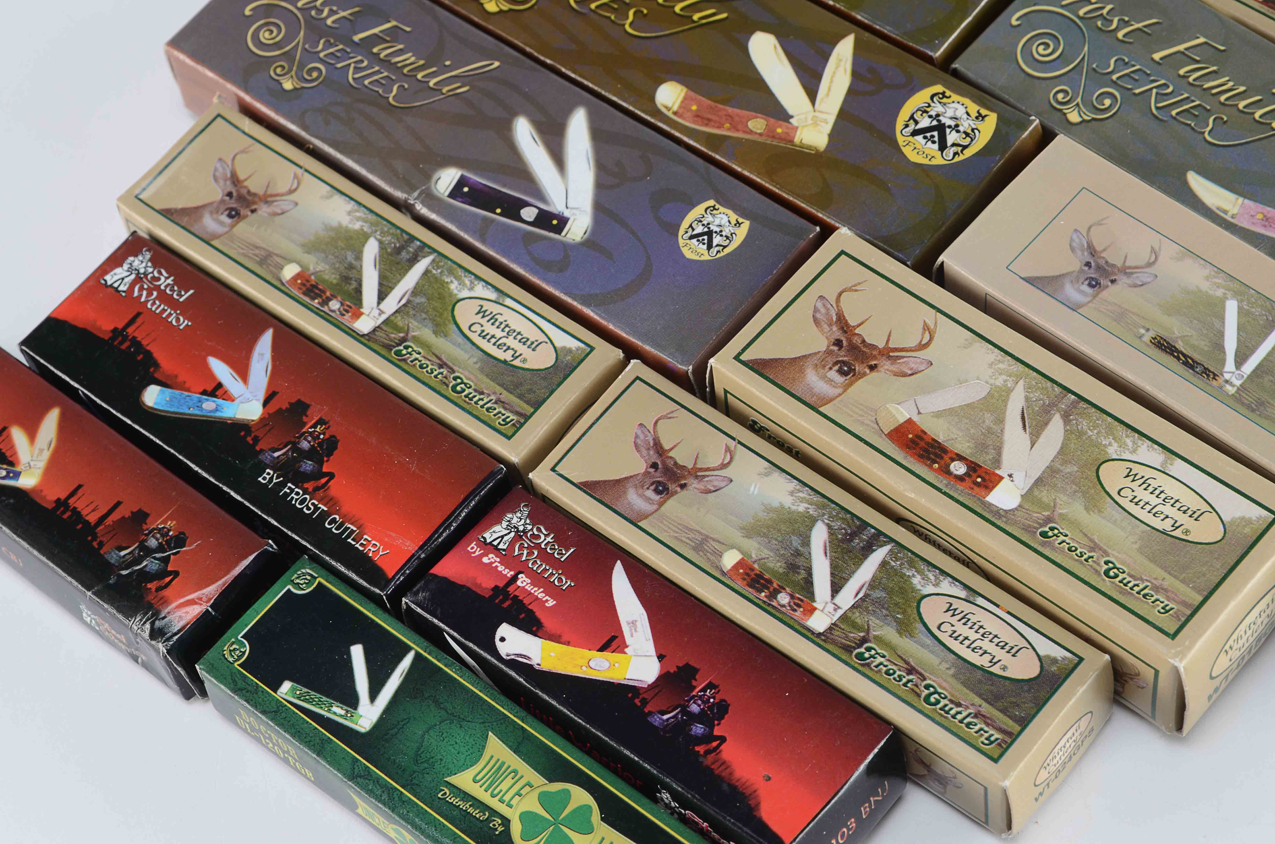 Assorted Pocket Knives. New in Box.