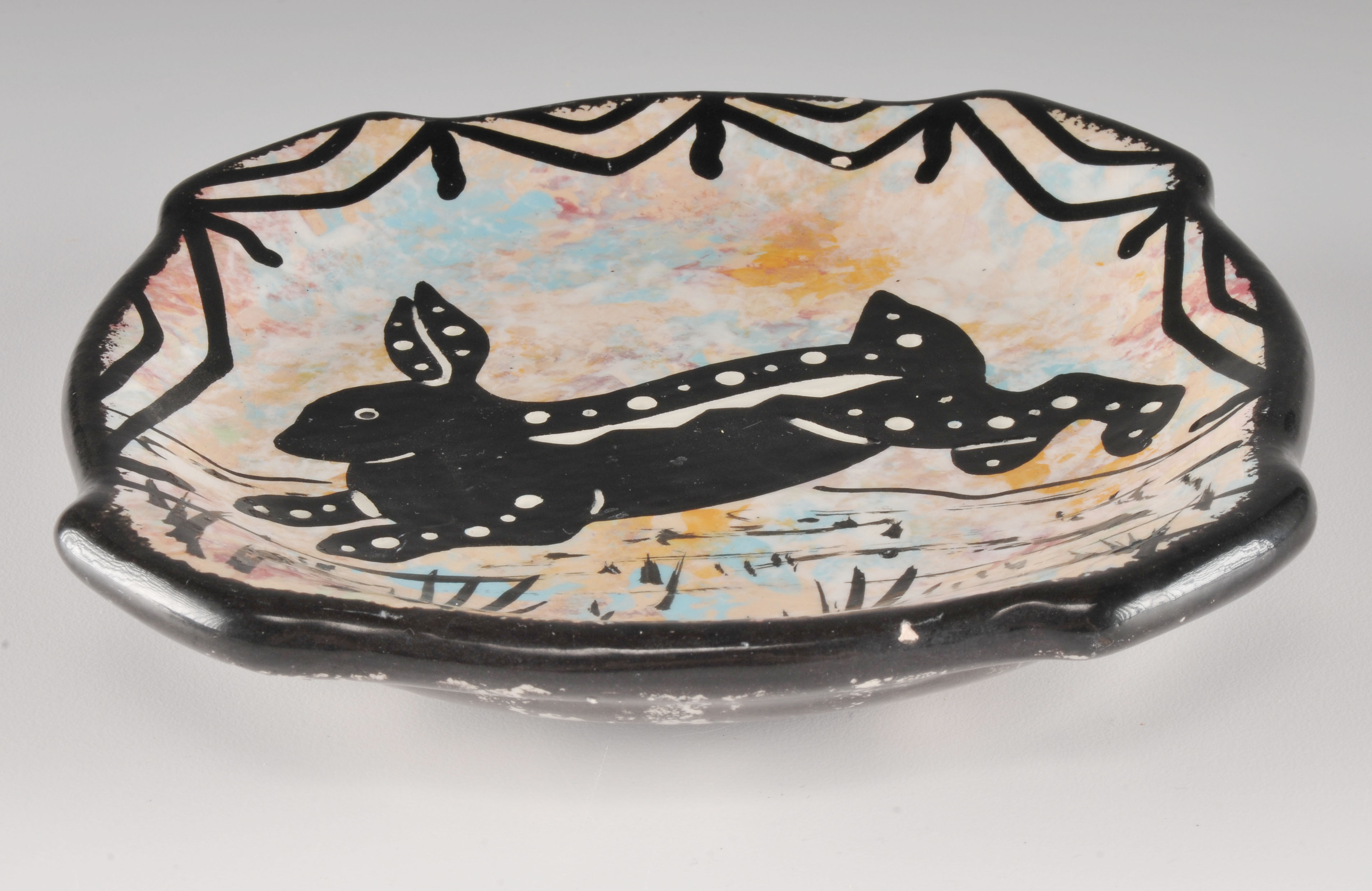 Assorted Hand Painted Pottery