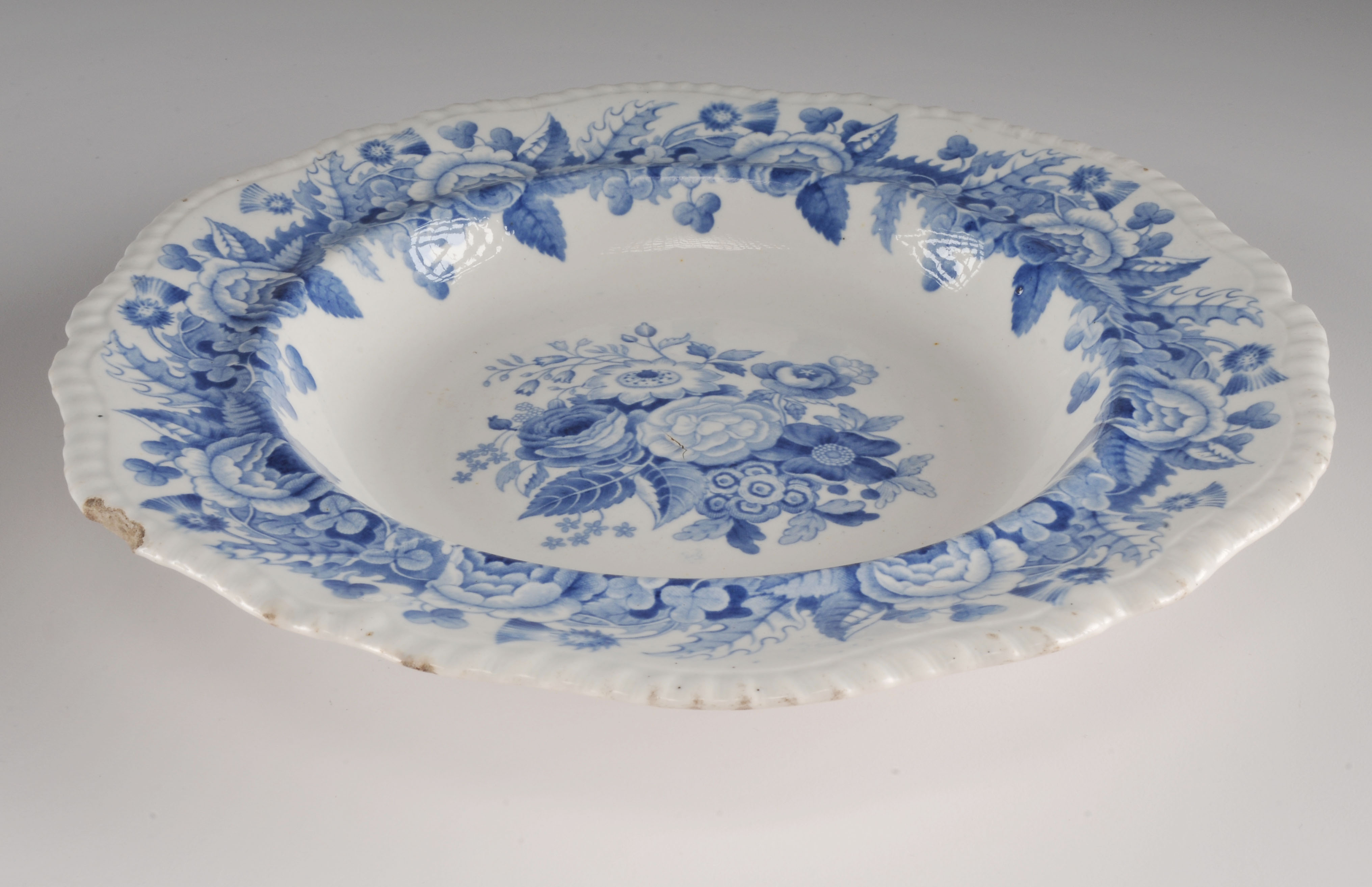 Spode Imperial Plate and Stoneware Bowl