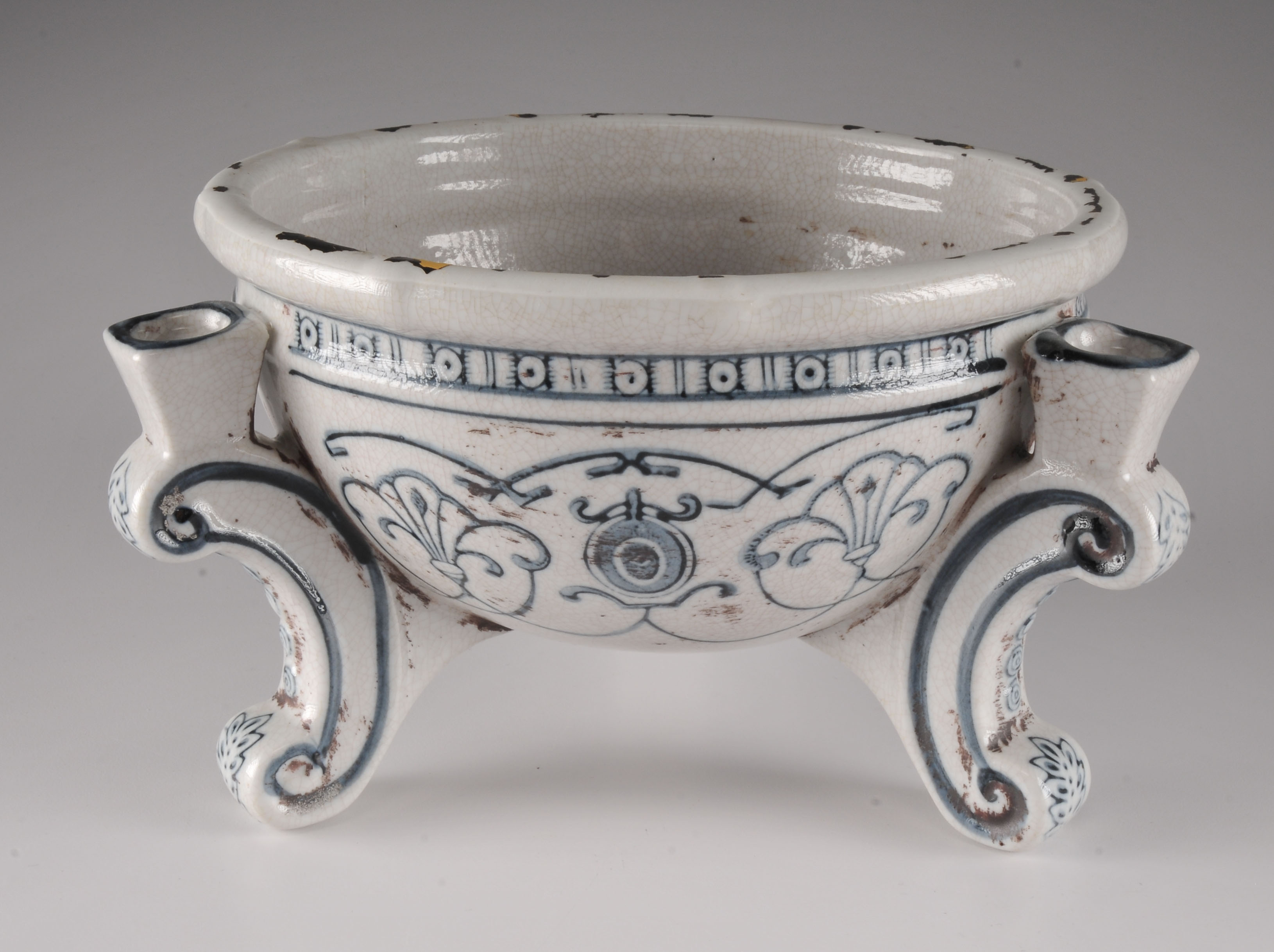 Spode Imperial Plate and Stoneware Bowl