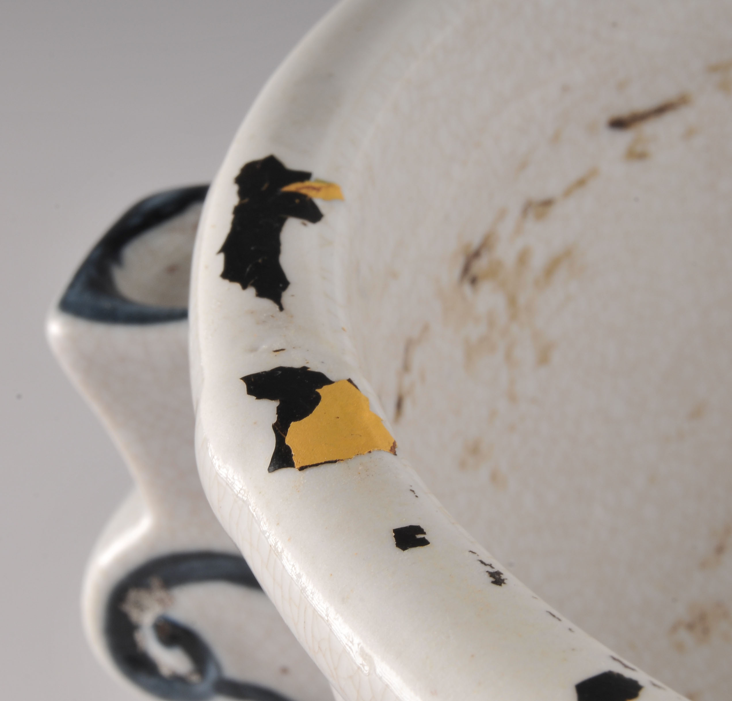 Spode Imperial Plate and Stoneware Bowl