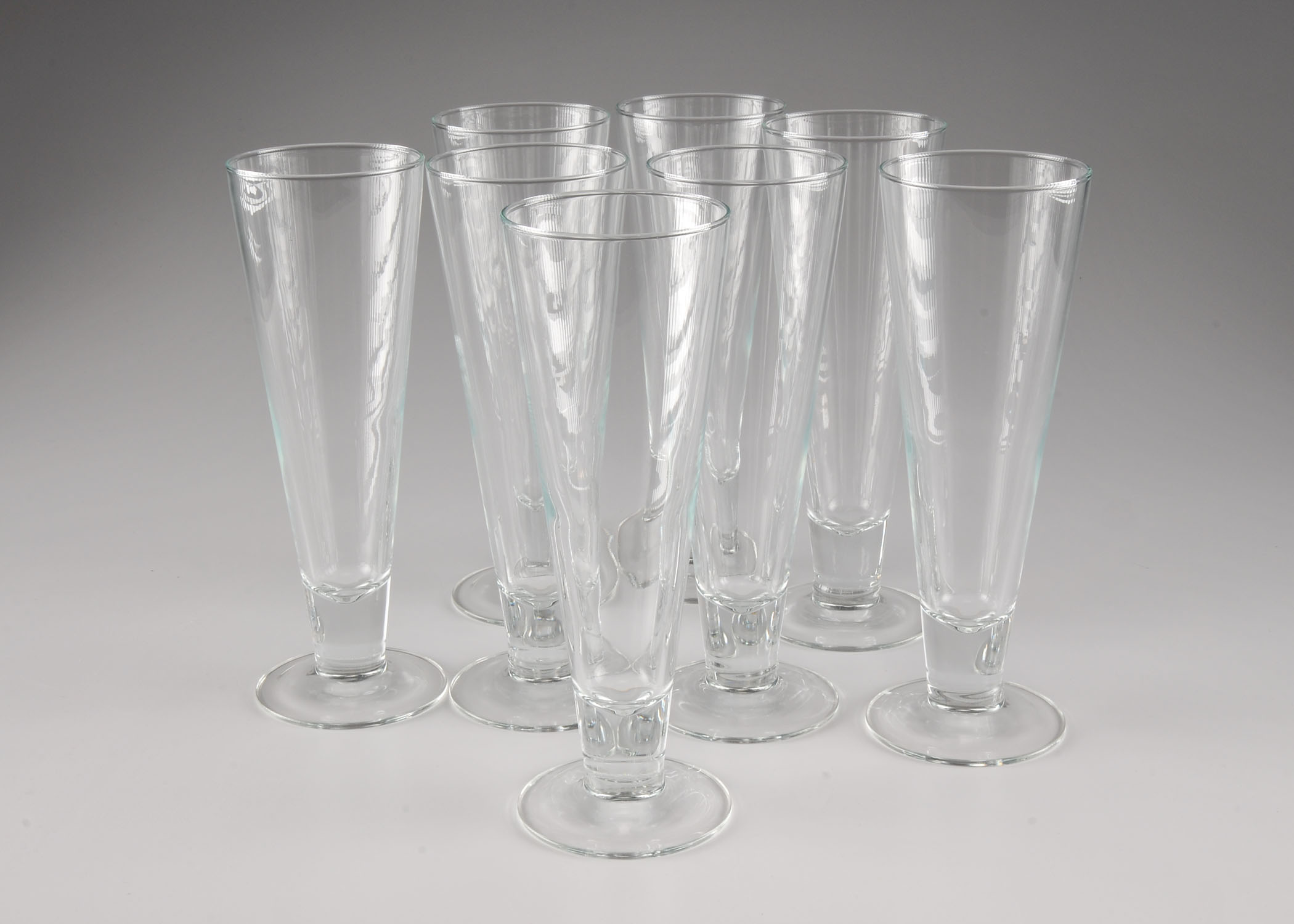 Set of 8 PIlsner Glasses