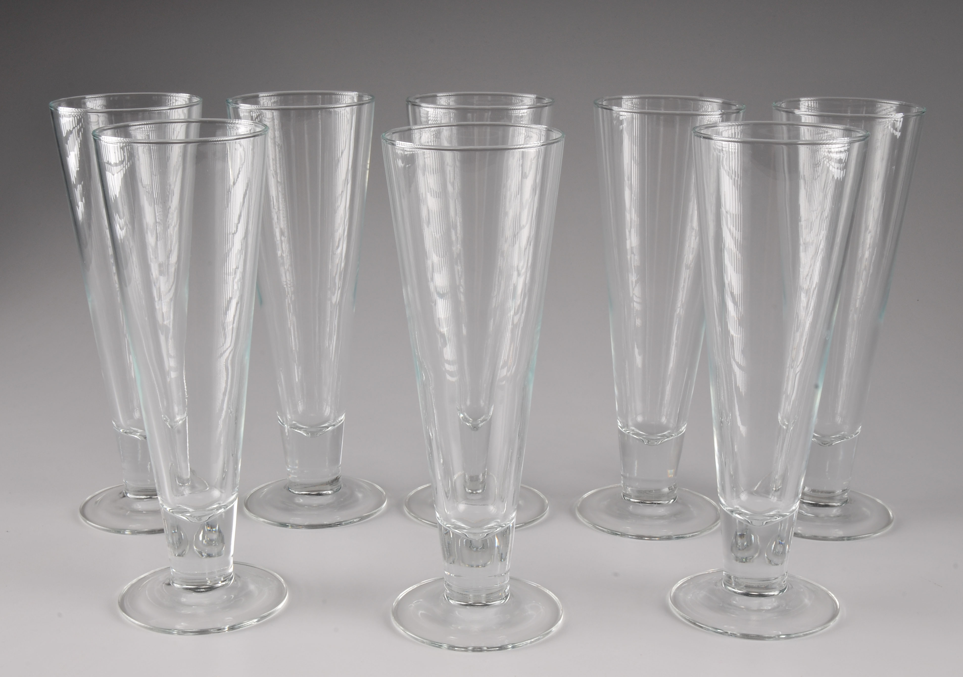 Set of 8 PIlsner Glasses