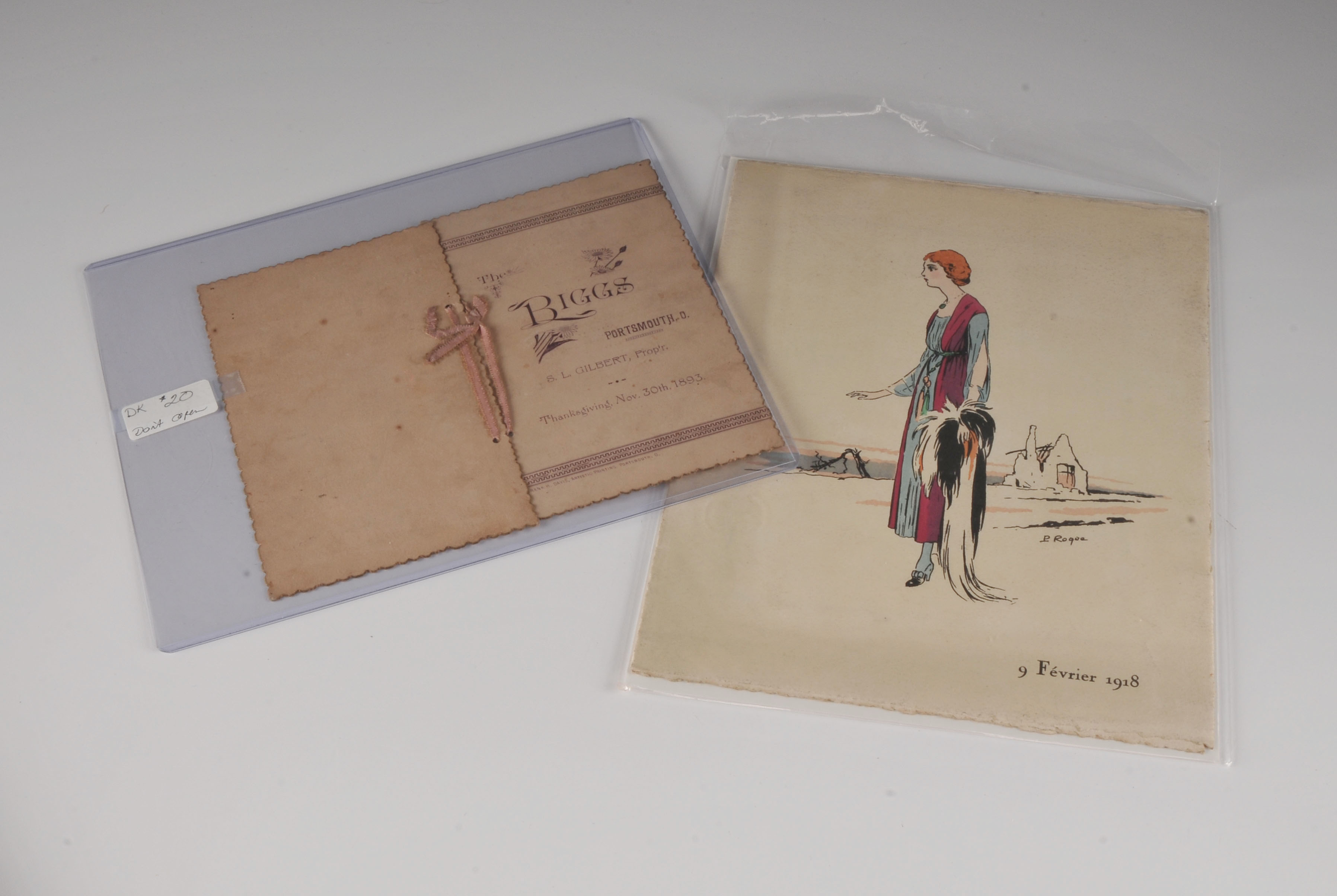 Bengals 1991 Signed Program and Other Early 1900's Sport Memorabilia.