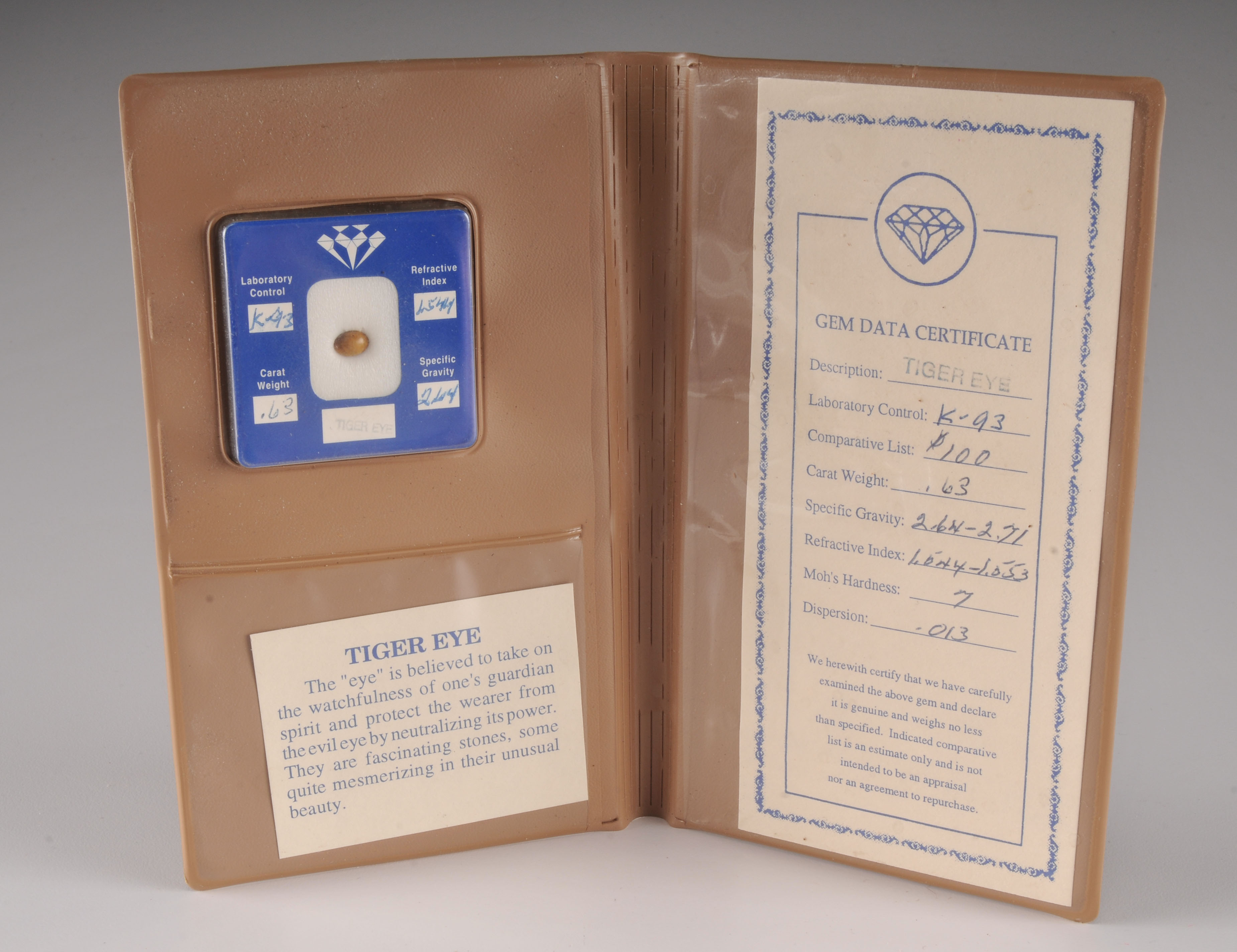 Pair of Cut & Polished Gemstones