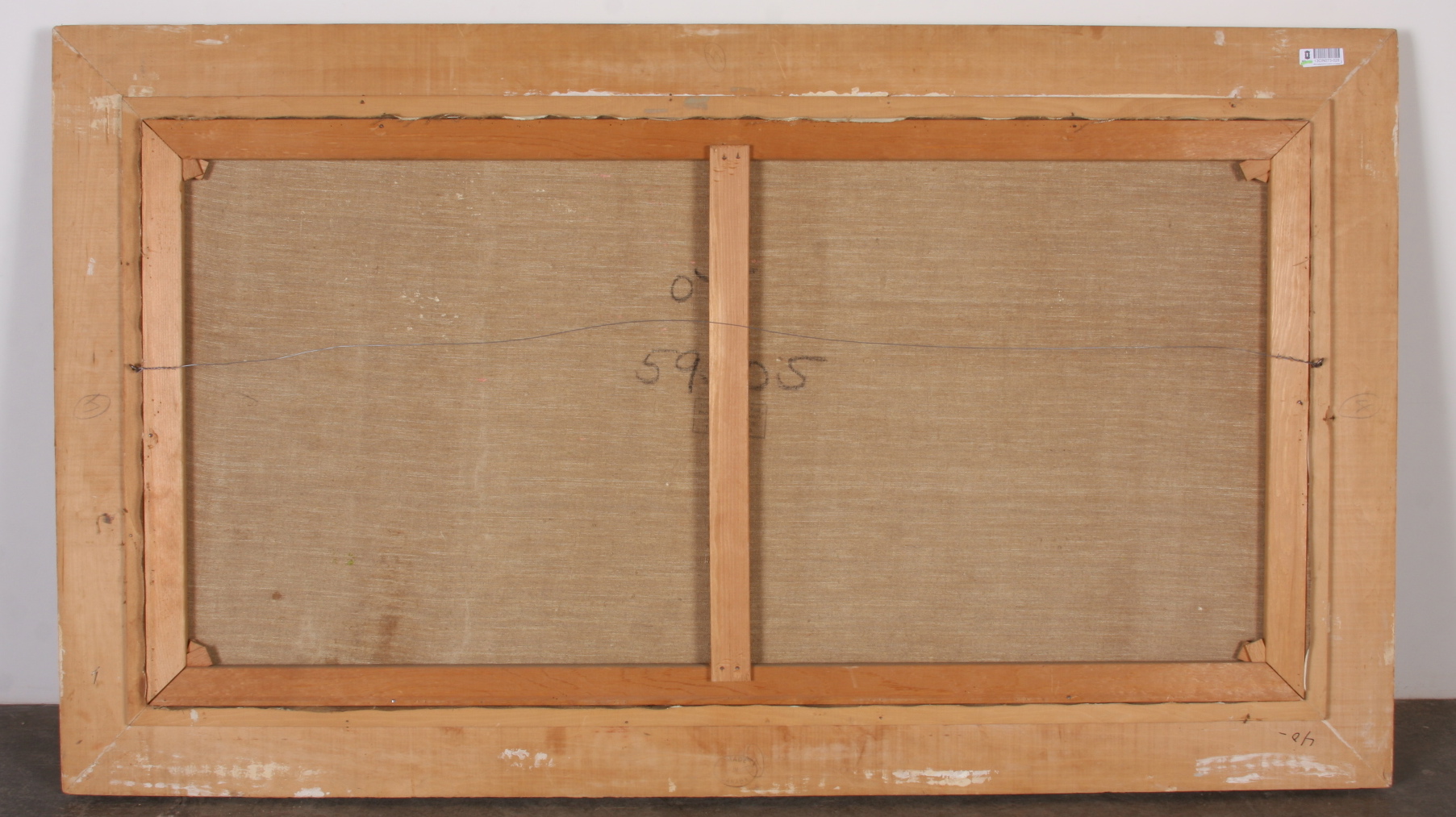 Original Joseph Dande Oil on Canvas Painting