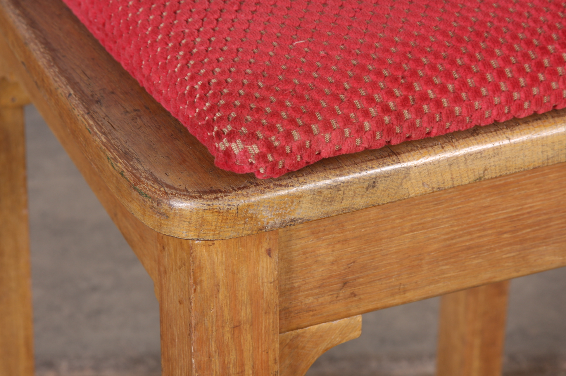 Four Wood Side Chairs