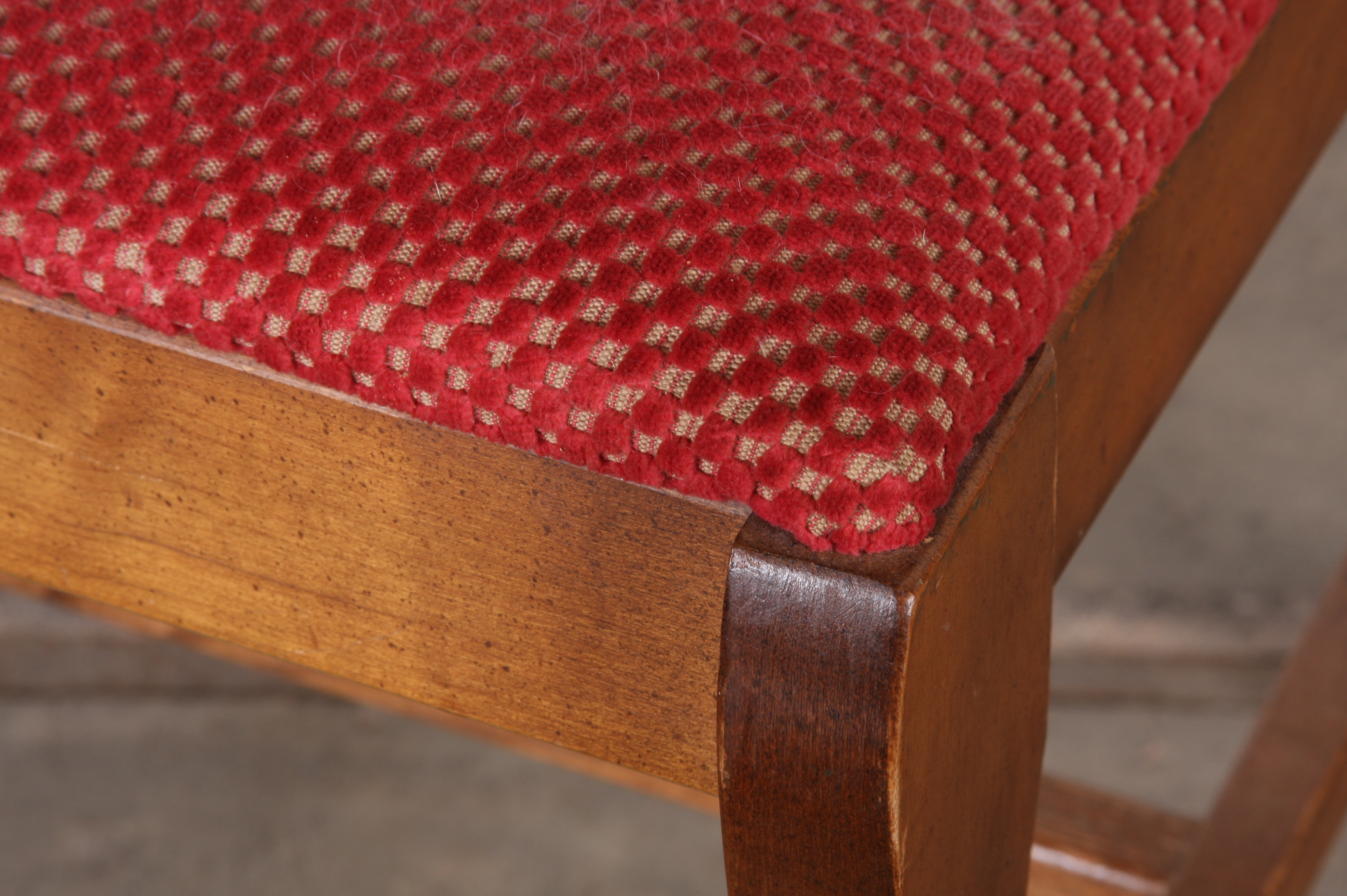 Four Wood Side Chairs