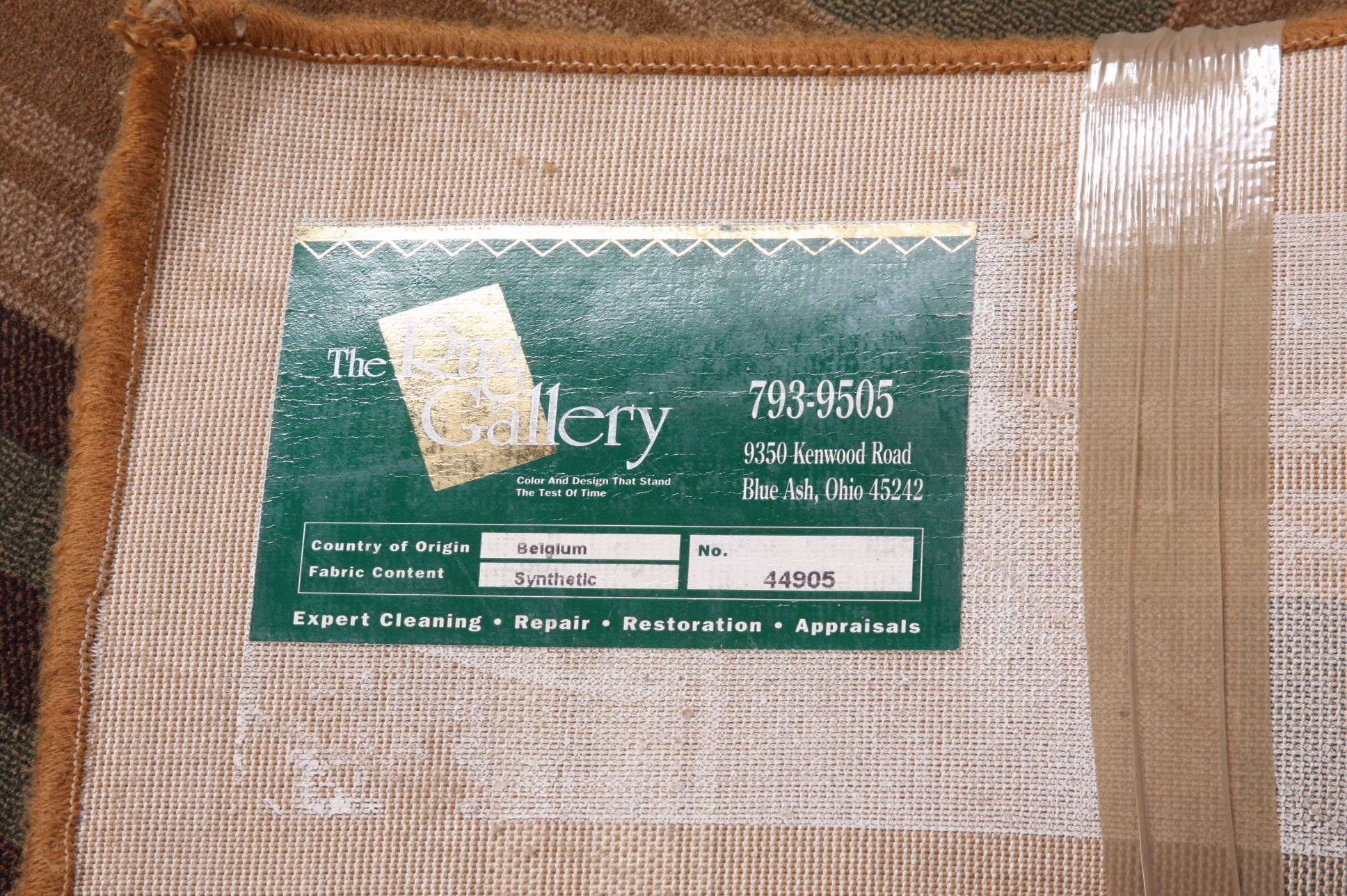 Rug Gallery Area Rug.