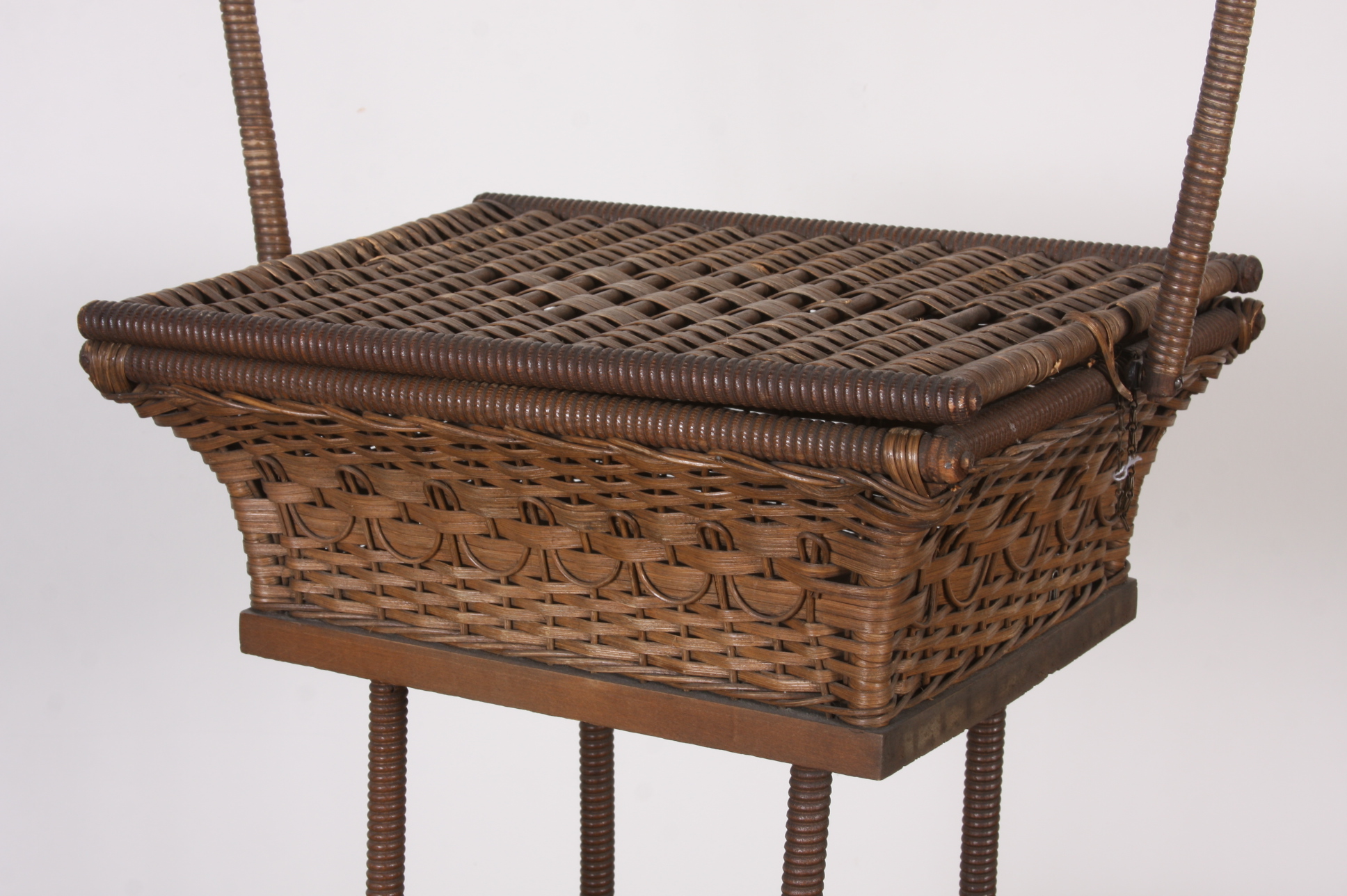 Versatile Rattan Sewing Box - Side Table