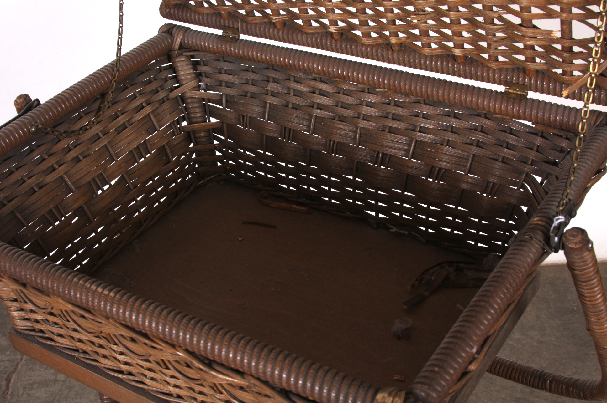 Versatile Rattan Sewing Box - Side Table