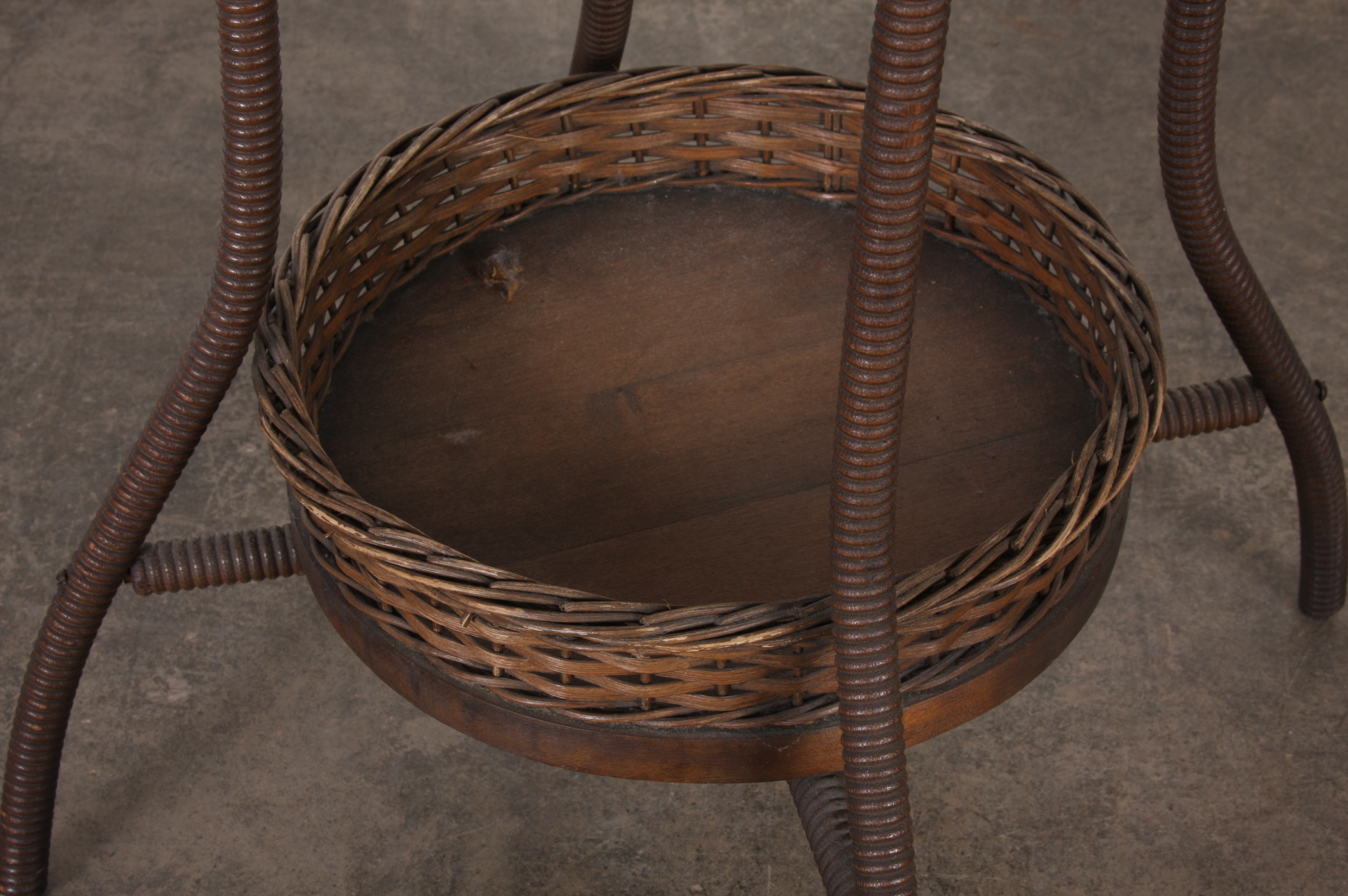 Versatile Rattan Sewing Box - Side Table