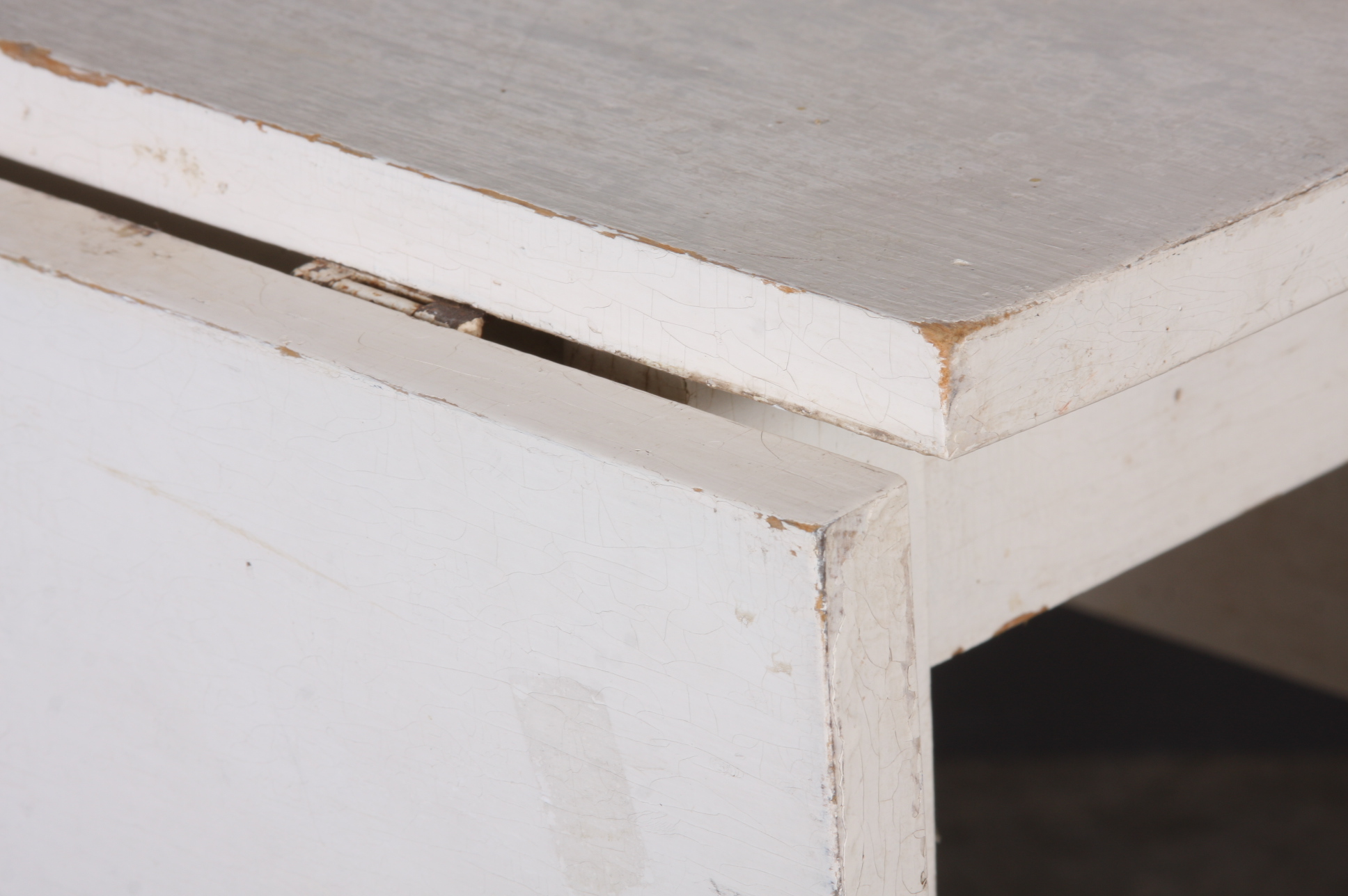 Painted Drop Leaf Table