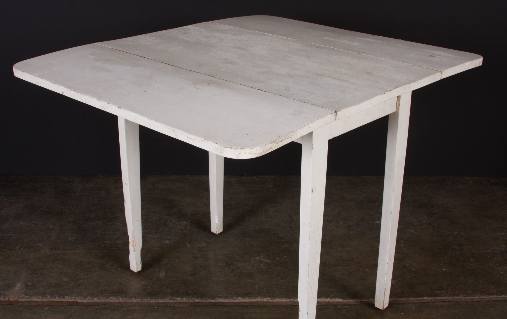 Painted Drop Leaf Table