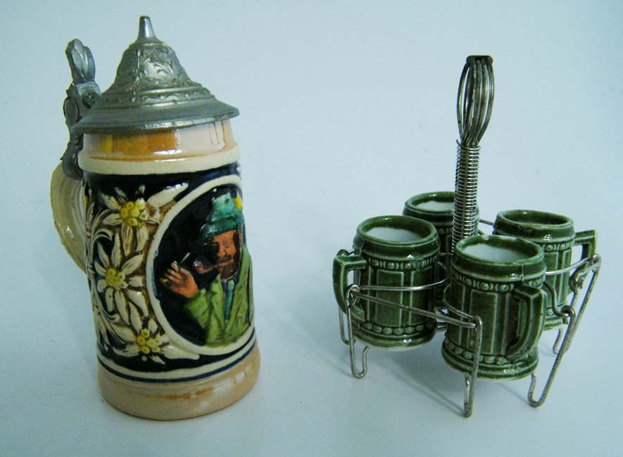Miniature Stein and Mug Set