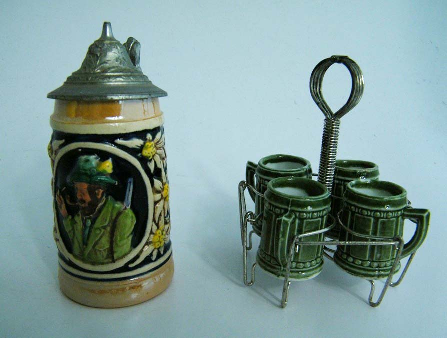 Miniature Stein and Mug Set
