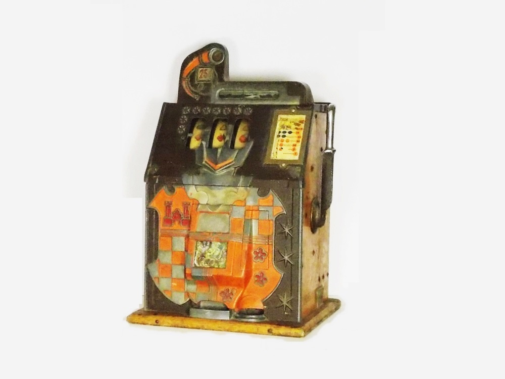 Fabulous and Fun Art Deco Slot Machine 