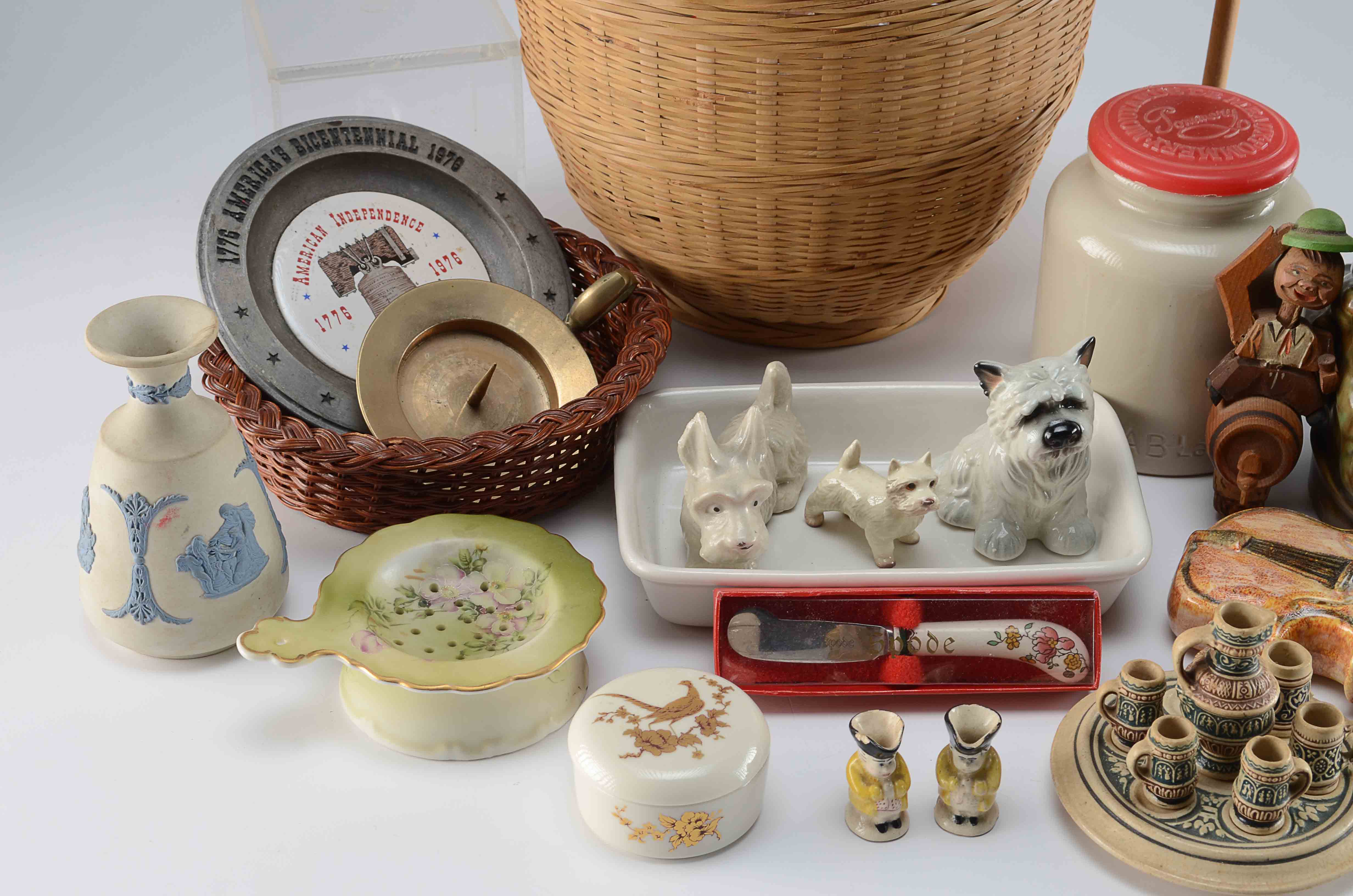 Large Decorative Shelf Lot