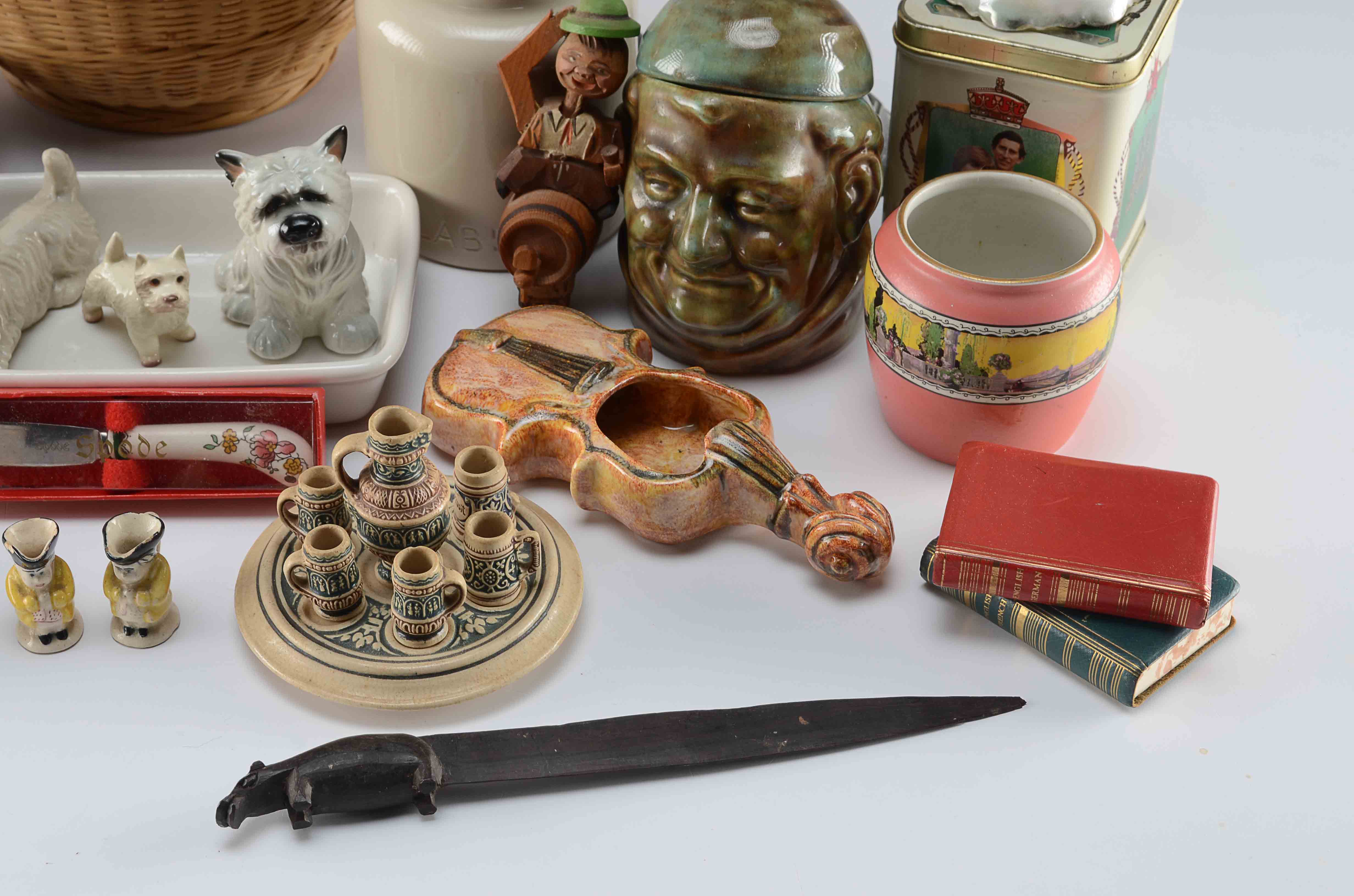 Large Decorative Shelf Lot