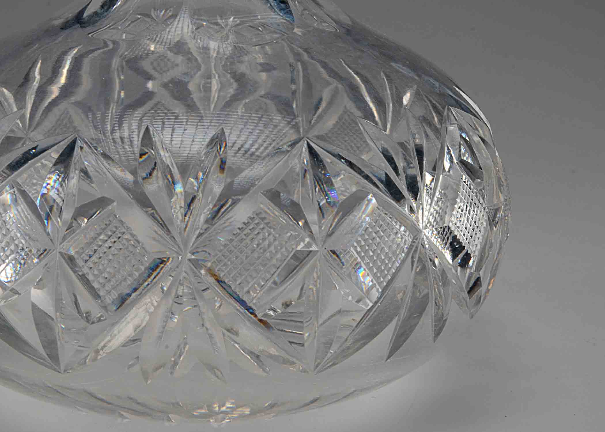A Trio of Crystal Decanters