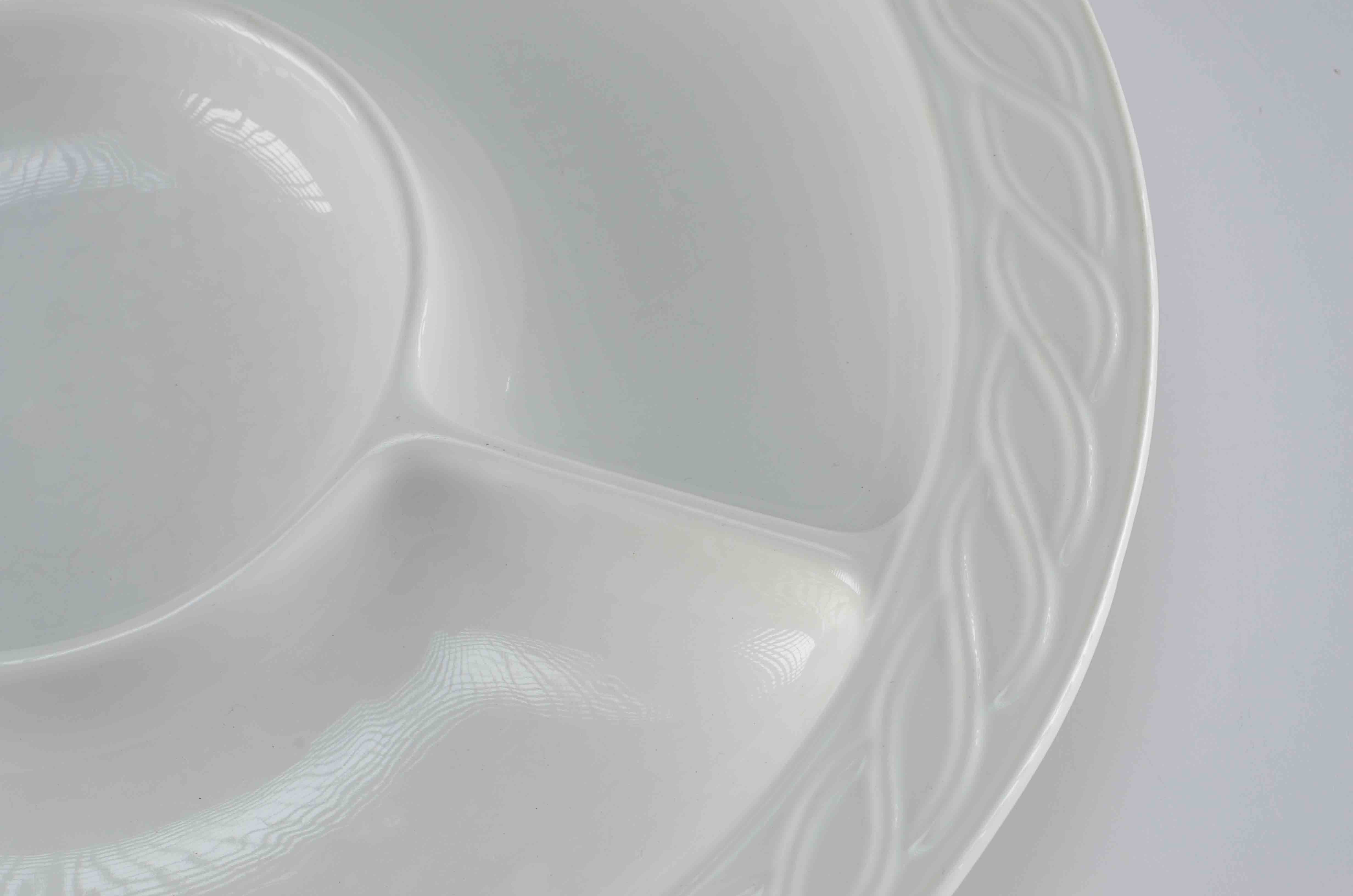 Clay Art Hand Painted Large Platter