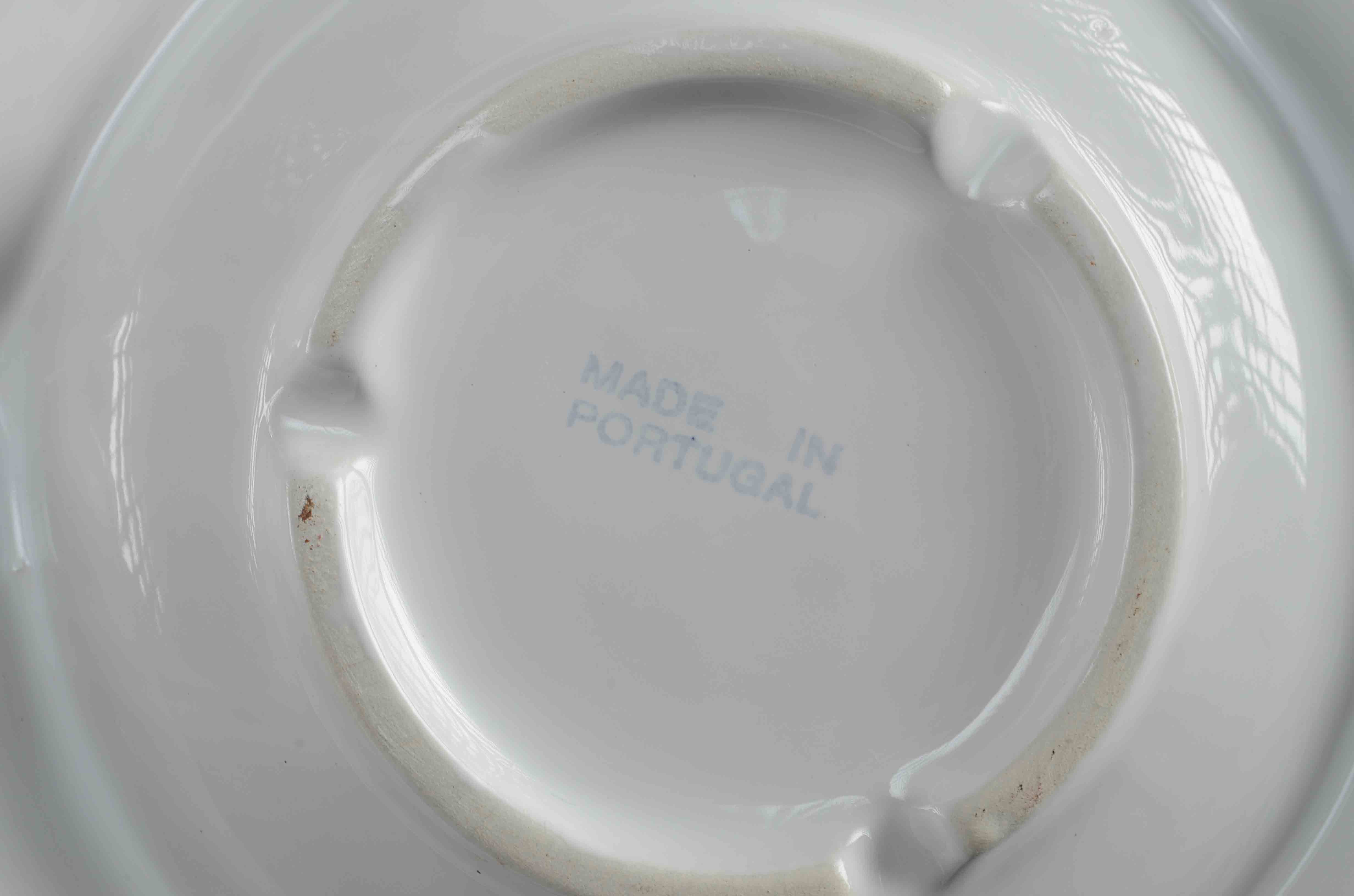 Clay Art Hand Painted Large Platter