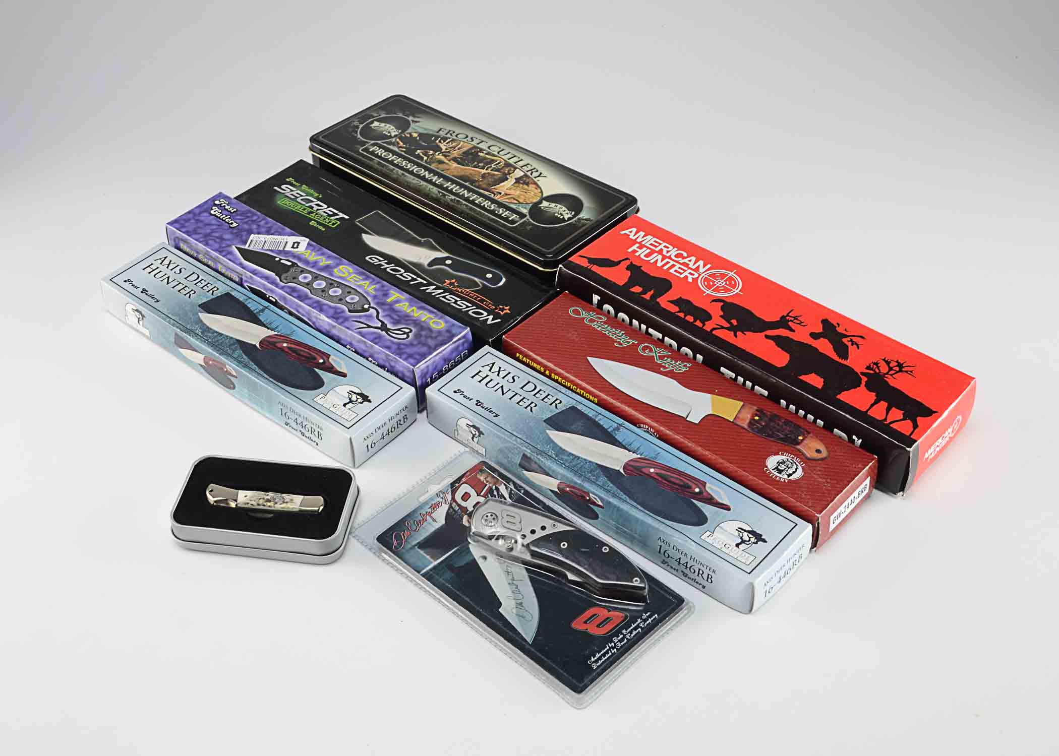 Assorted Pocket Knives. New in Box.