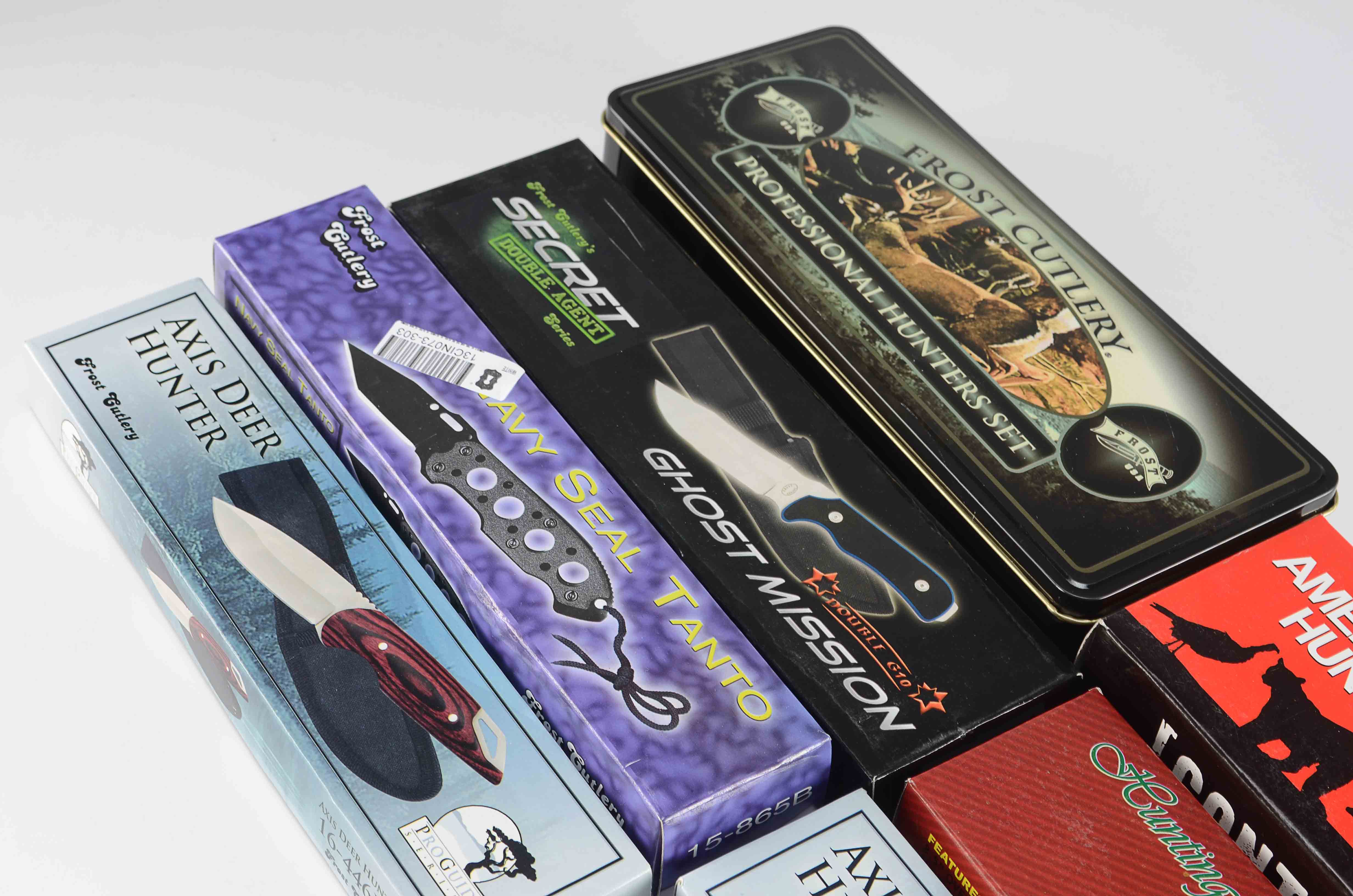 Assorted Pocket Knives. New in Box.