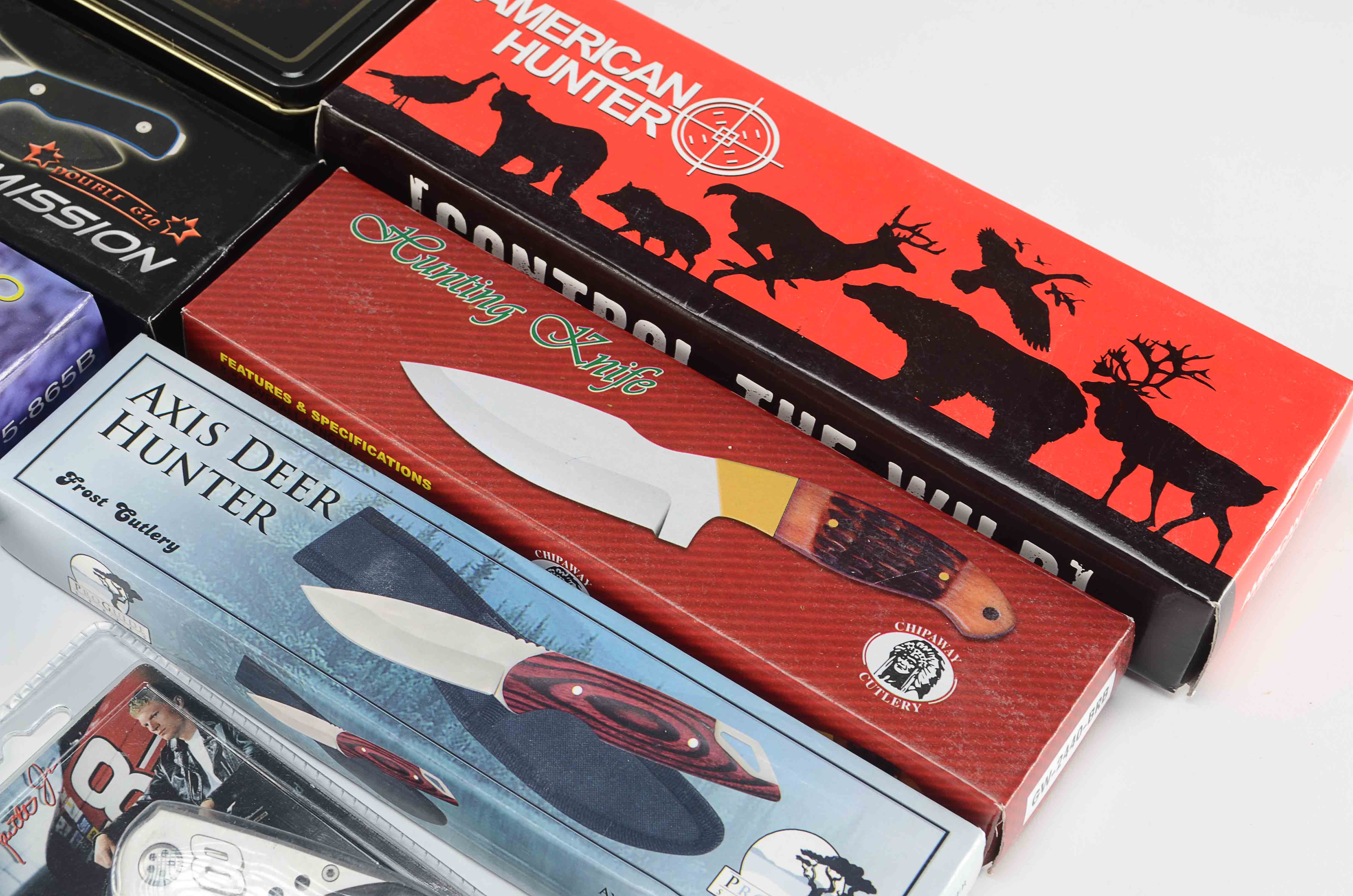 Assorted Pocket Knives. New in Box.